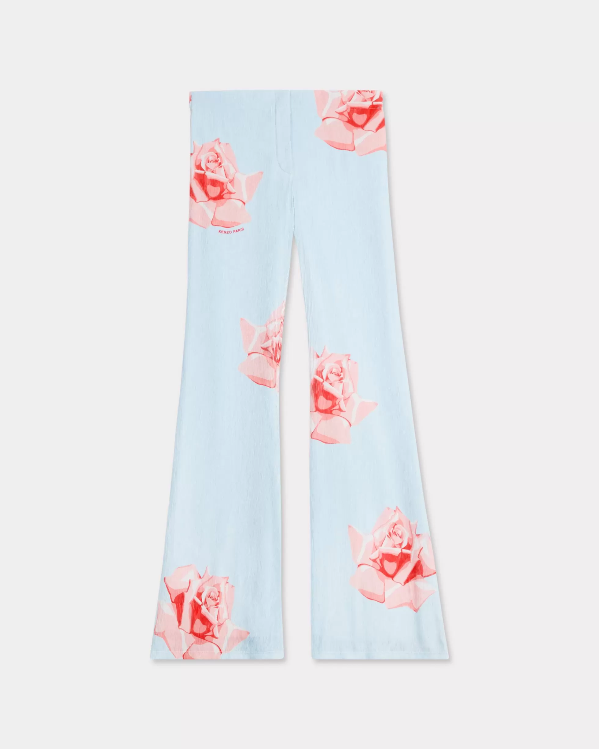 Hosen und Shorts | Campaign Looks>KENZO Plissee-Hose „ Rose“ Light Blue