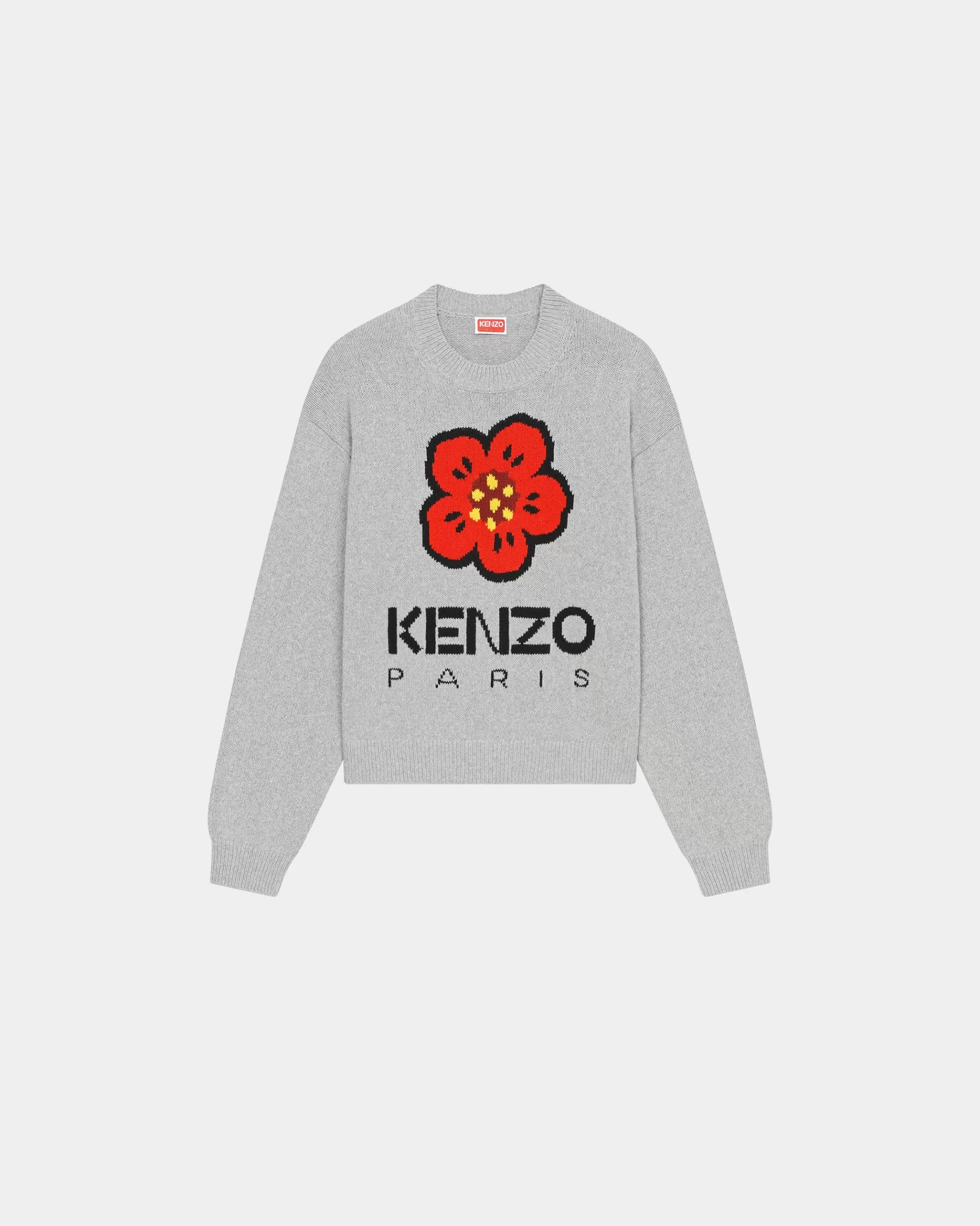 Pullover | Boke Flower>KENZO Pullover „Boke Flower“ Pearl Grey