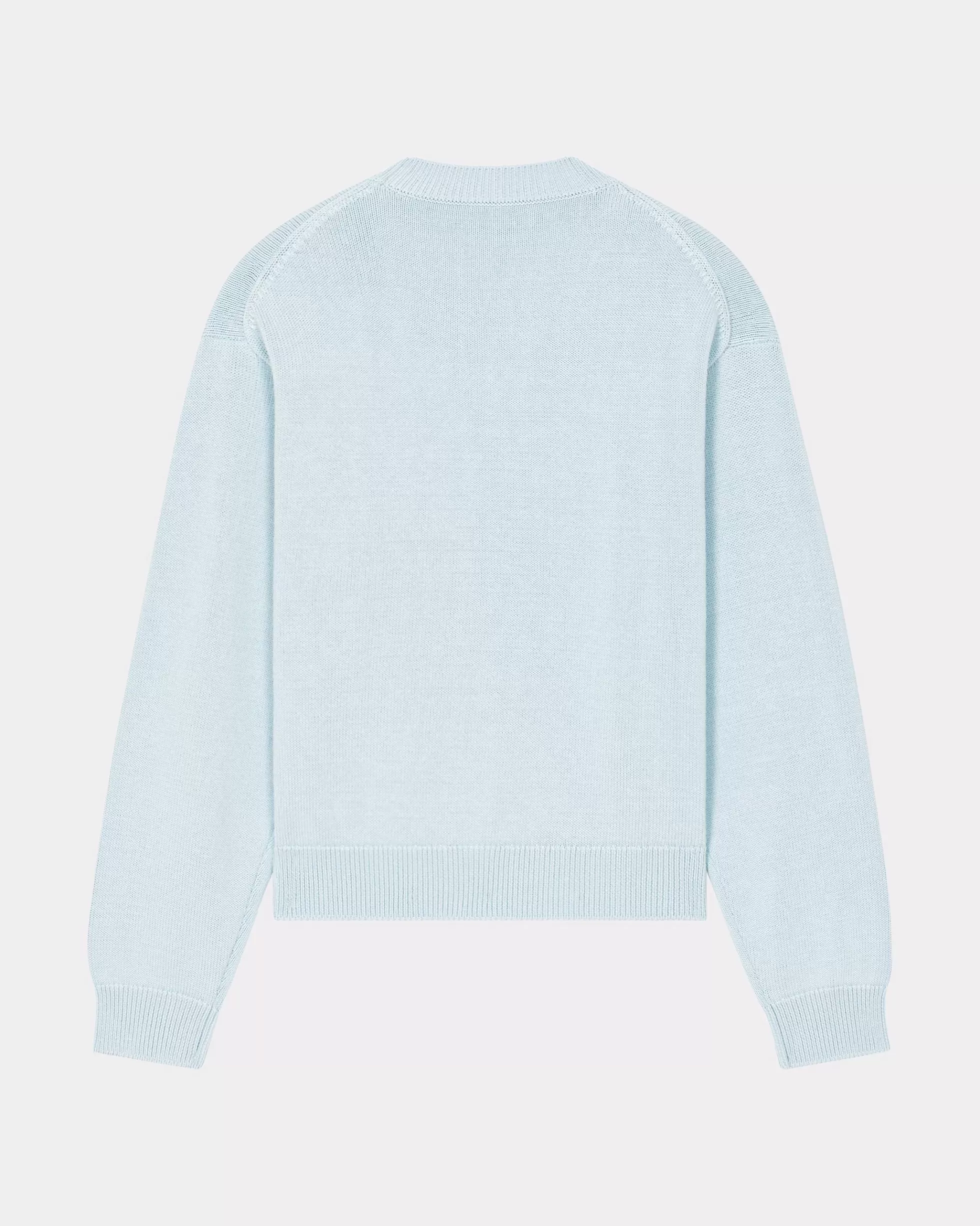 Pullover | Boke Flower>KENZO Pullover „Boke Flower“ aus GOTS-Baumwolle Light Blue