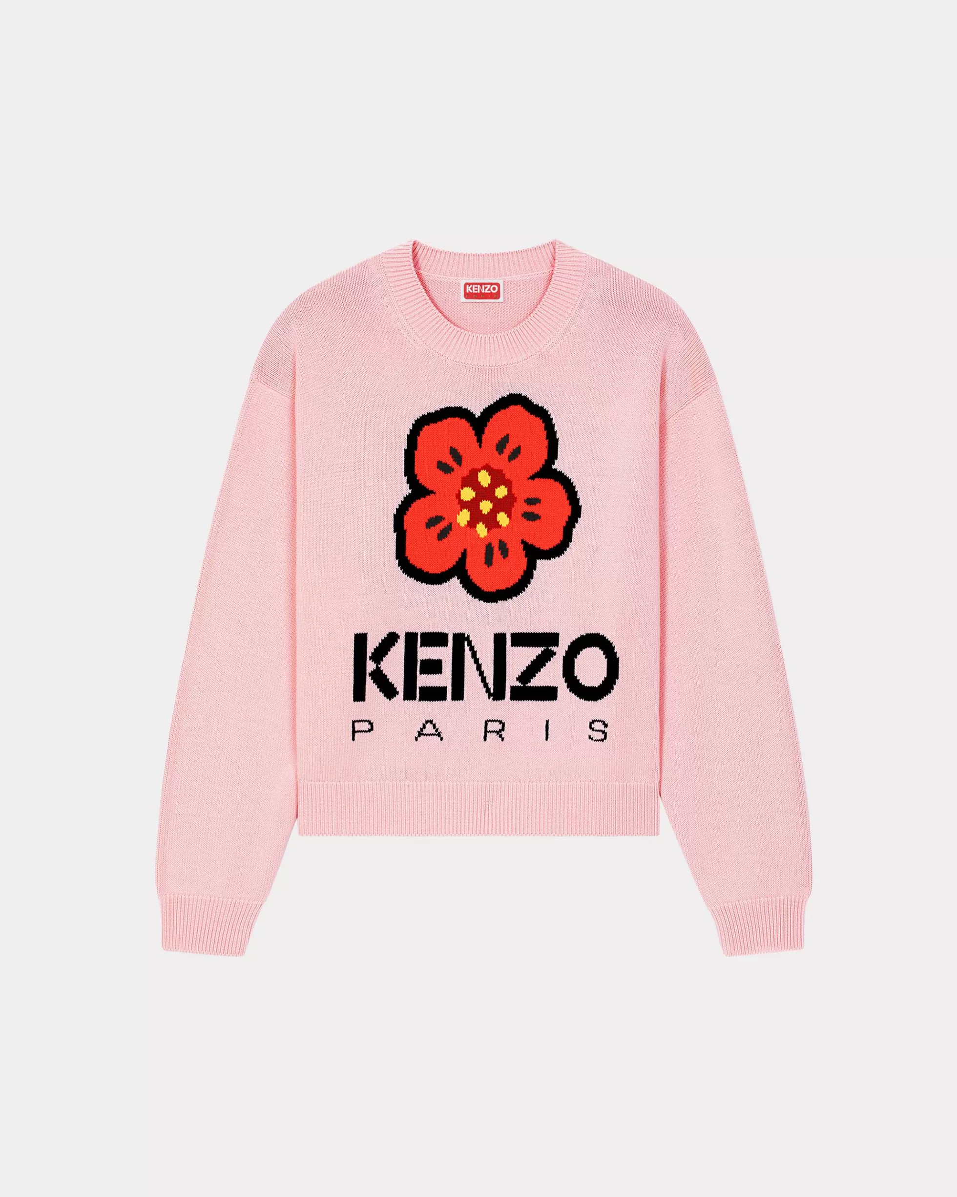 Pullover | Boke Flower>KENZO Pullover „Boke Flower“ aus GOTS-Baumwolle Faded Pink