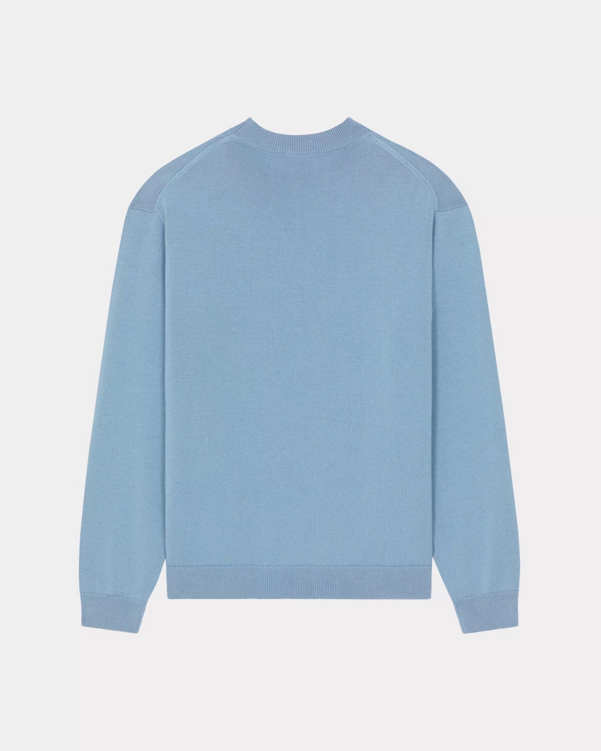 Pullover | Boke Flower>KENZO Pullover mit „BOKE FLOWER Crest“-Stickerei Blue