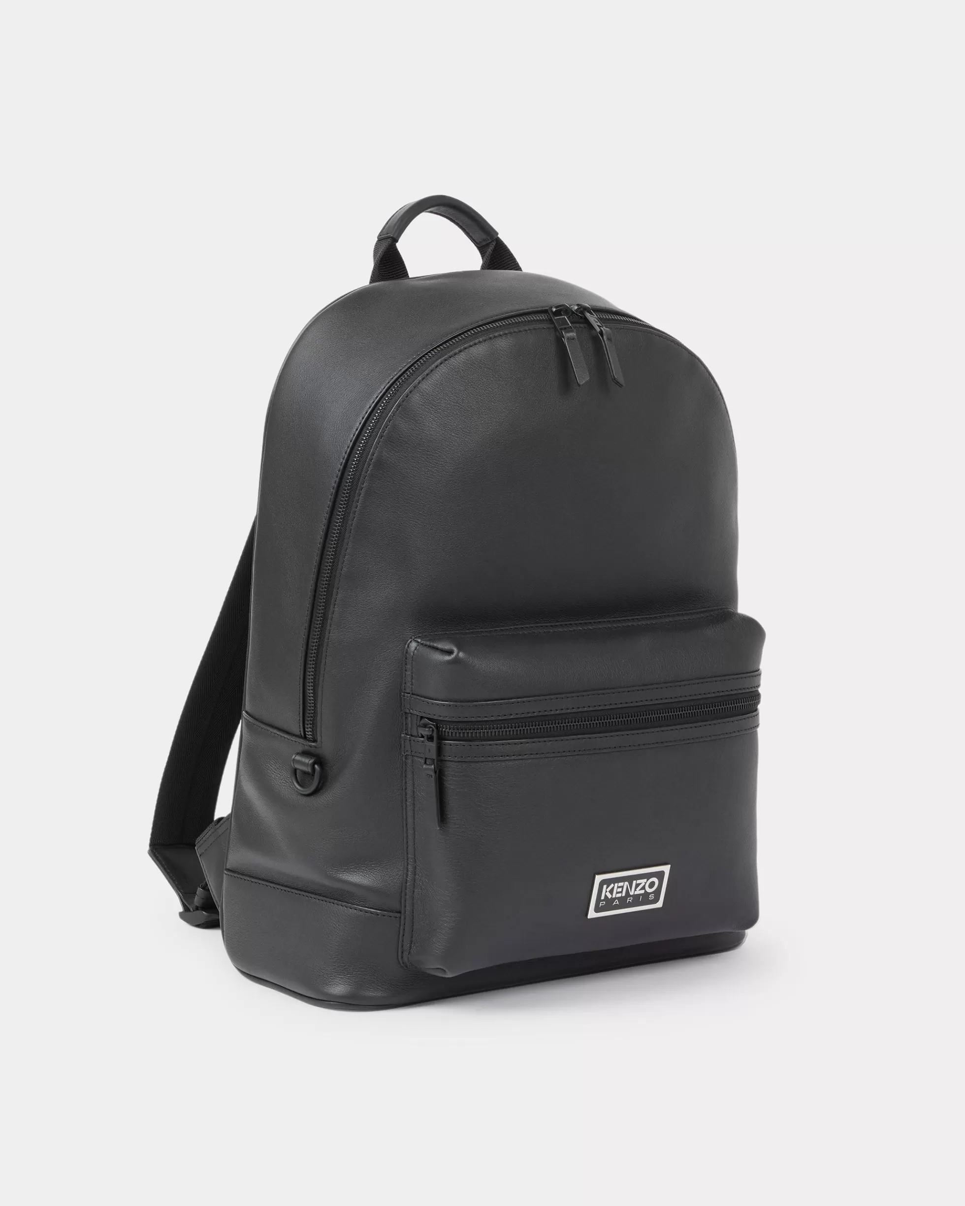 Taschen | Damentaschen>KENZO Rucksack „GRAPHY“ aus Leder Black