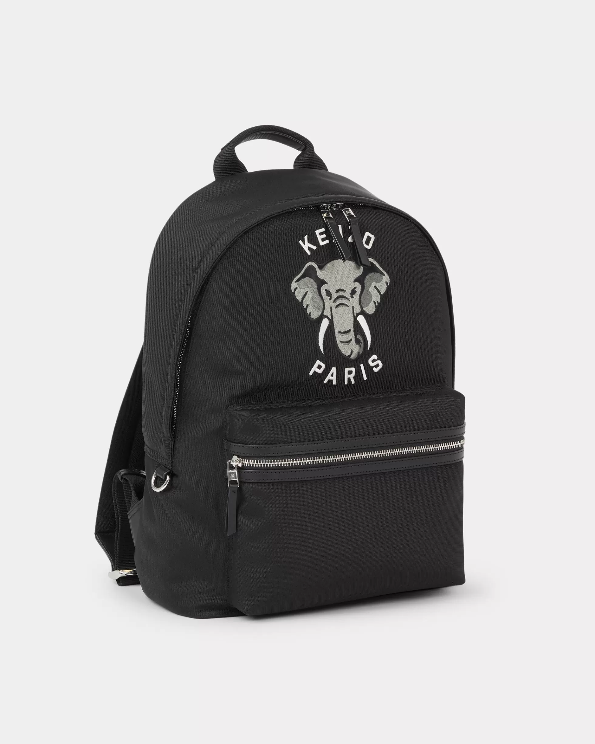 Taschen | Damentaschen>KENZO Rucksack mit „ Varsity“-Stickerei Black