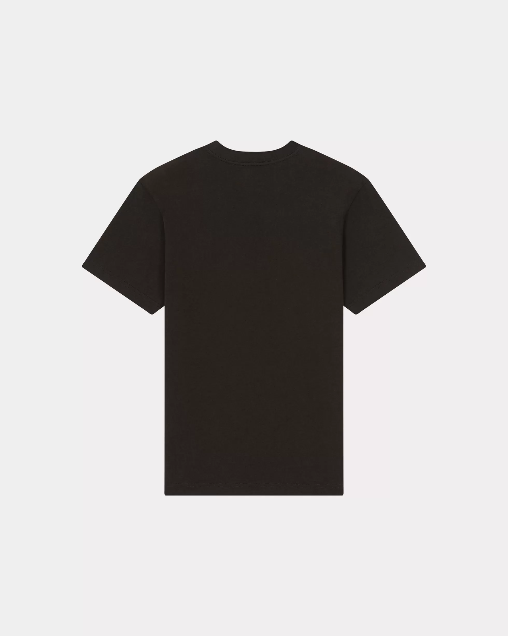 T-shirts und Polos>KENZO Slim-Fit T-Shirt mit „ Drawn Varsity“-Stickerei Black