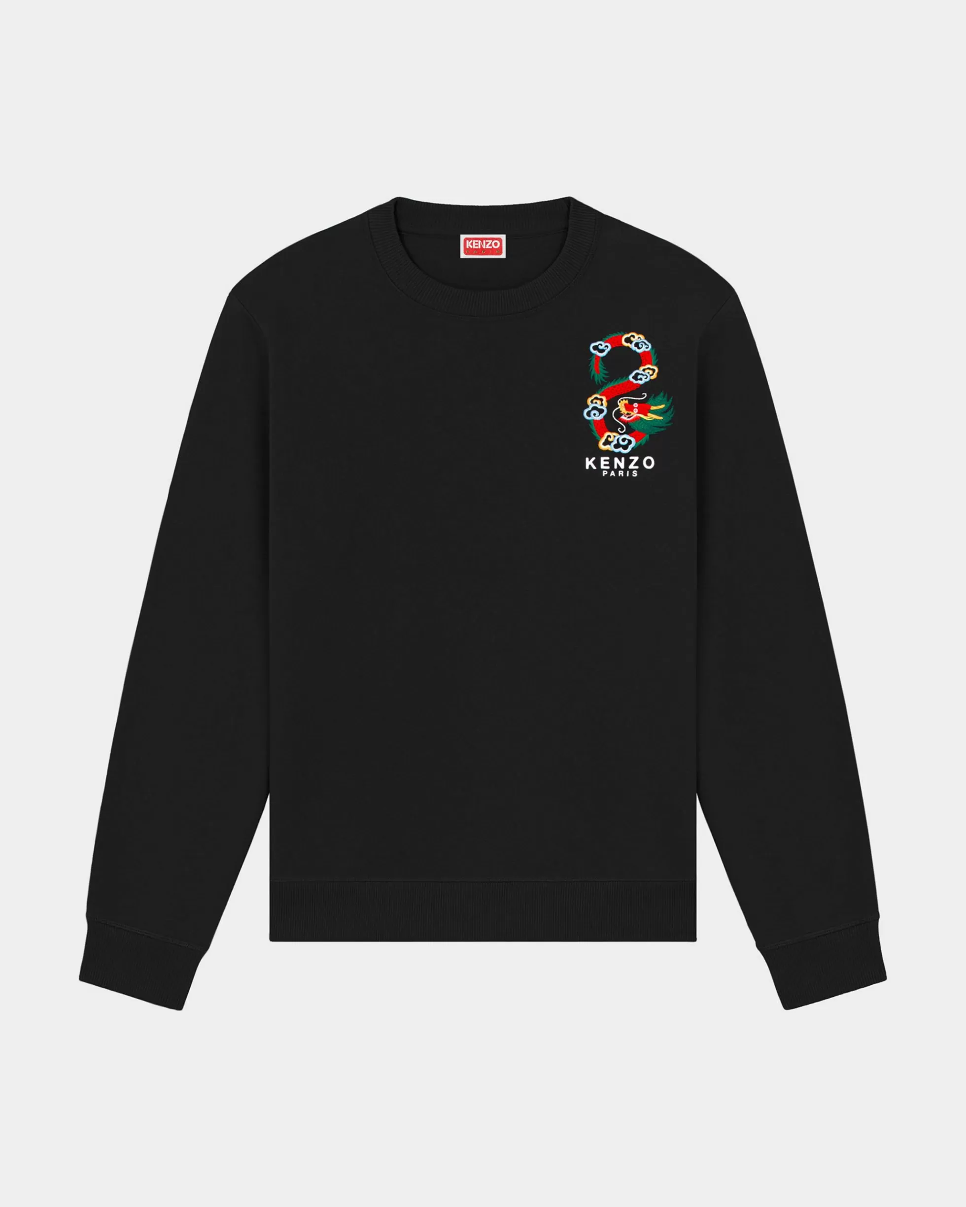 Sweatshirts und Hoodies>KENZO Slim-Fit-Sweatshirt „Year of the Dragon“ Black