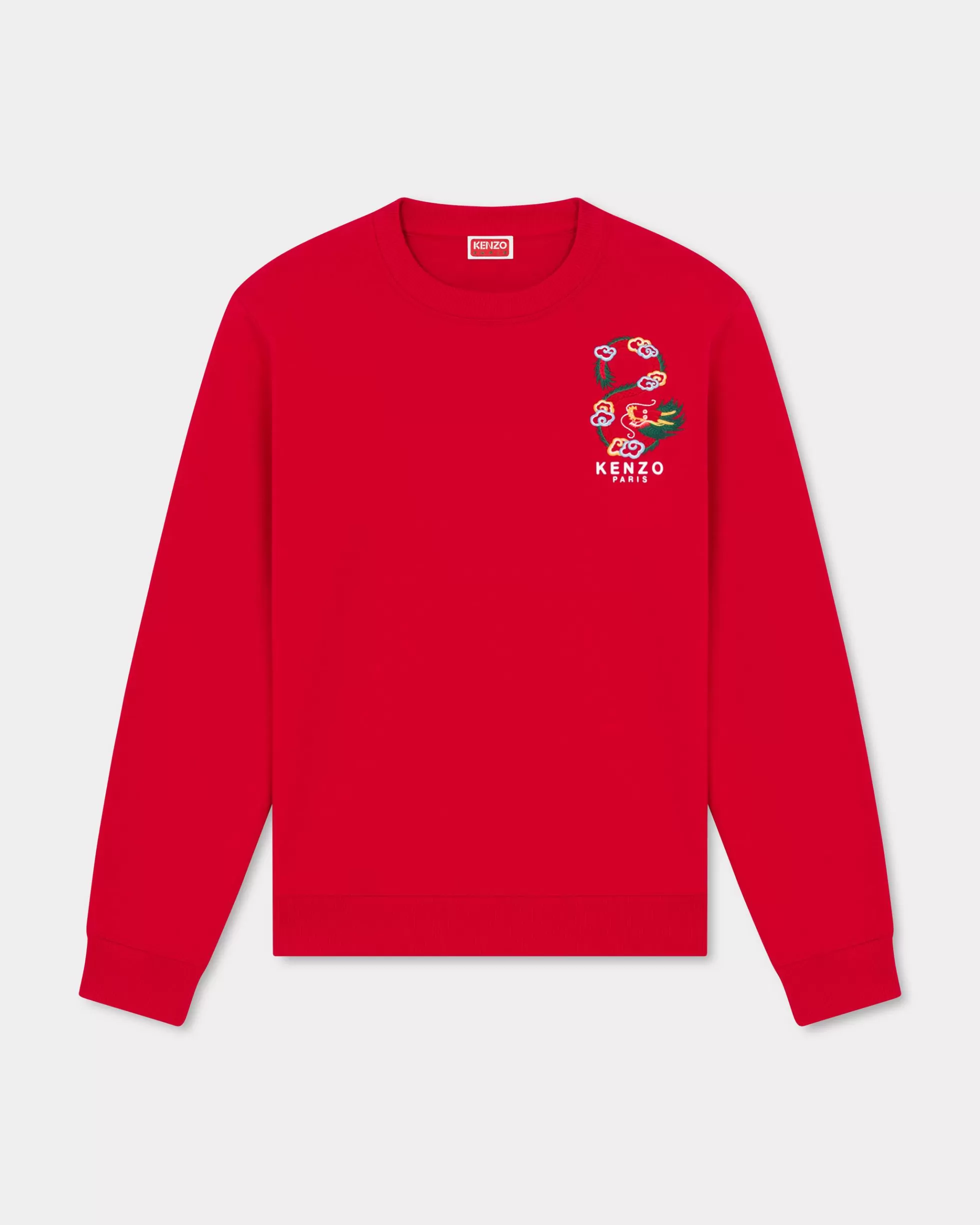 Sweatshirts und Hoodies>KENZO Slim-Fit-Sweatshirt „Year of the Dragon“ Cherry