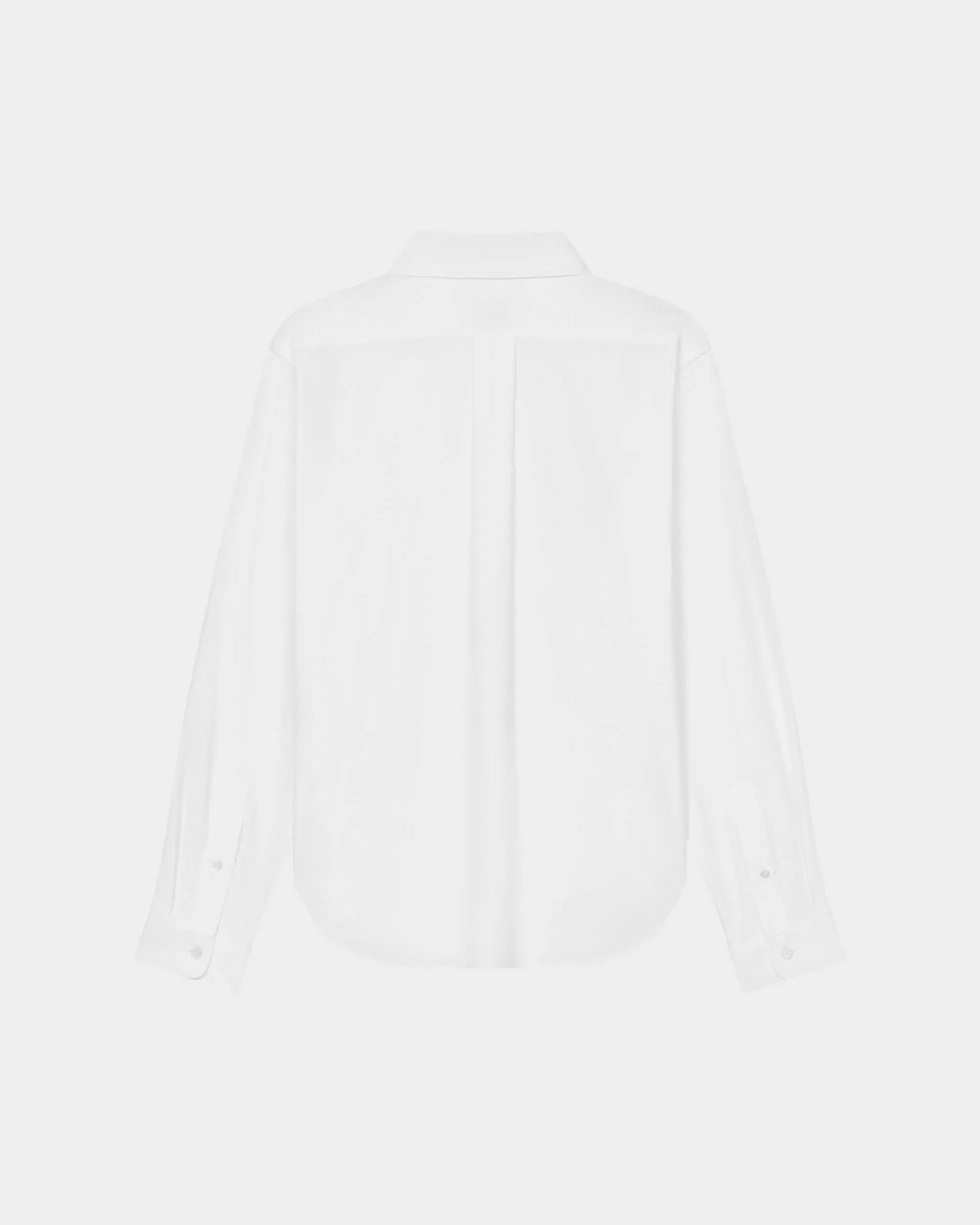 Tailoring | Hemd und Tops>KENZO Slim-Hemd mit „Boke Flower Crest“ White