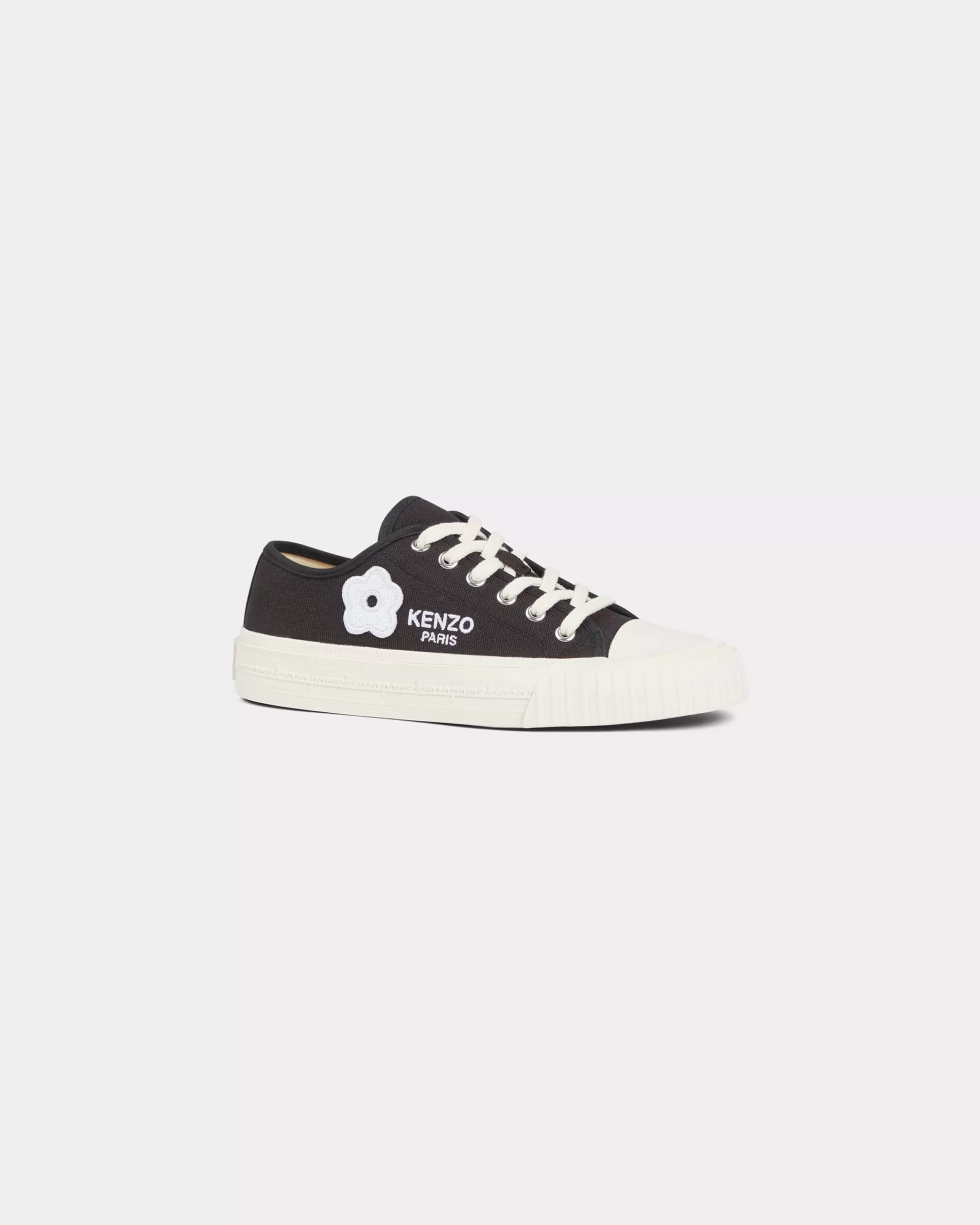 DAMEN SCHUHE | Sneakers>KENZO Sneaker „ Foxy“ aus Leinen Black