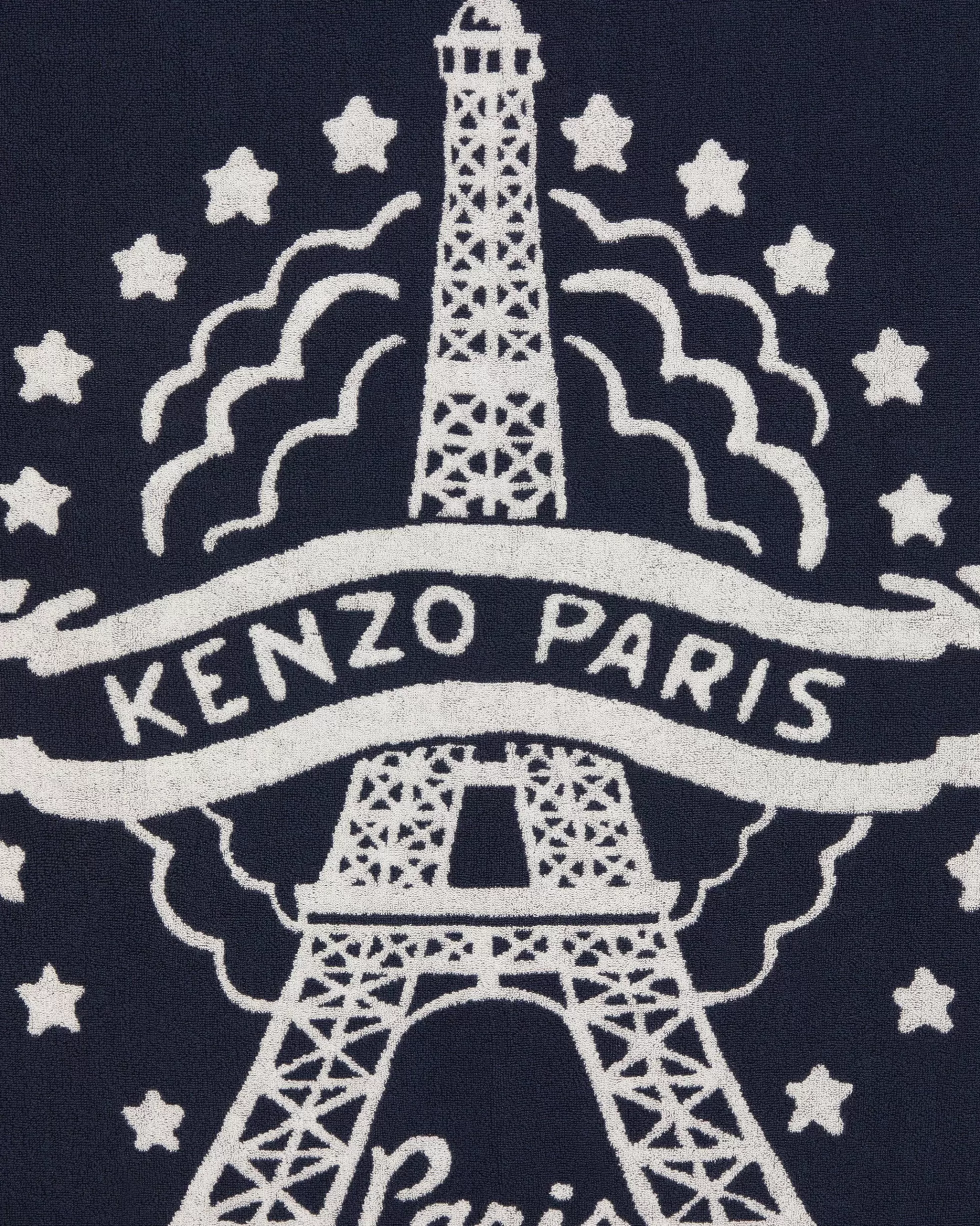 Lifestyle | Lifestyle>KENZO Strandhandtuch aus Biobaumwolle Navy Blue