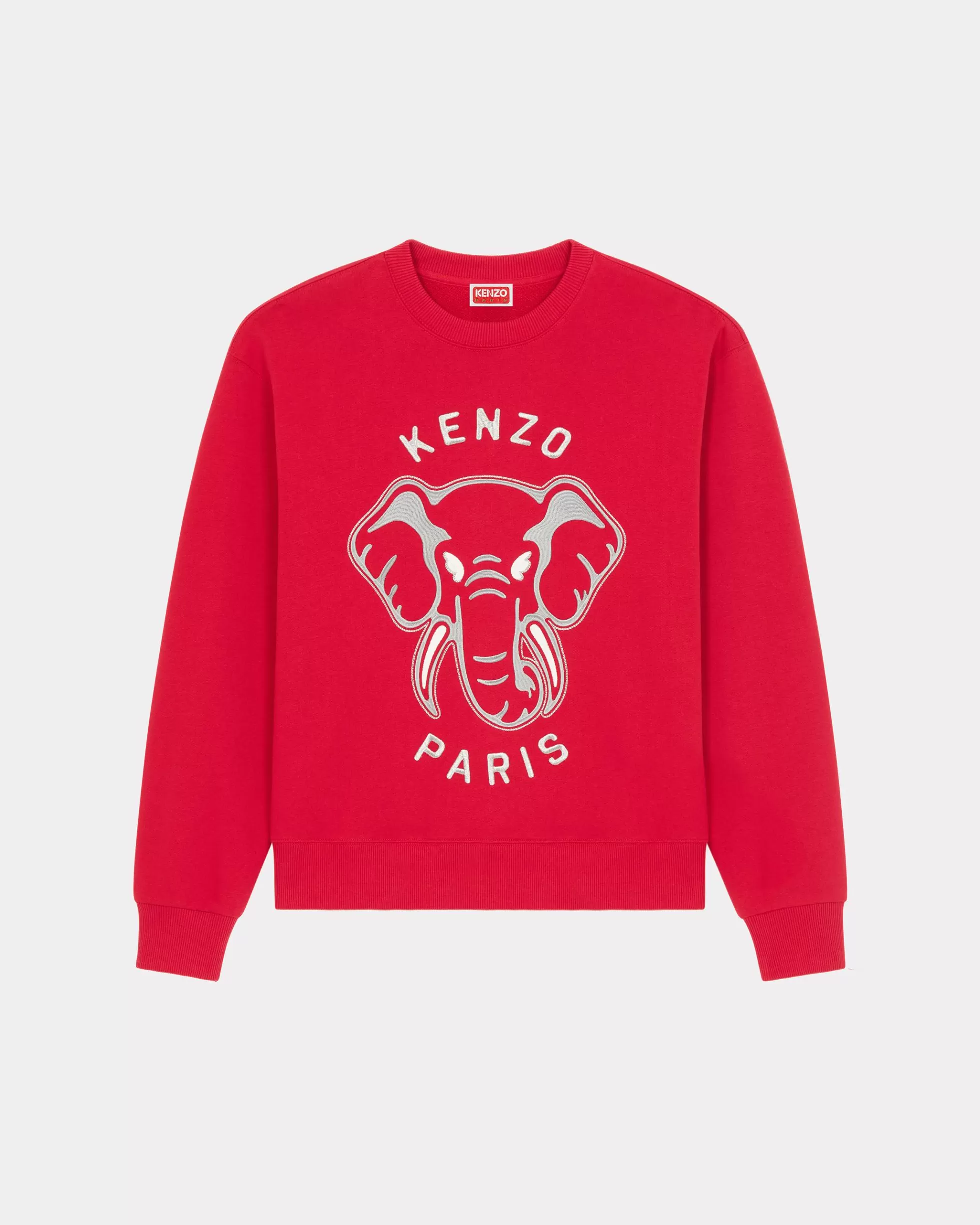 Sweatshirts und Hoodies>KENZO Sweatshirt „Éléphant” Cherry