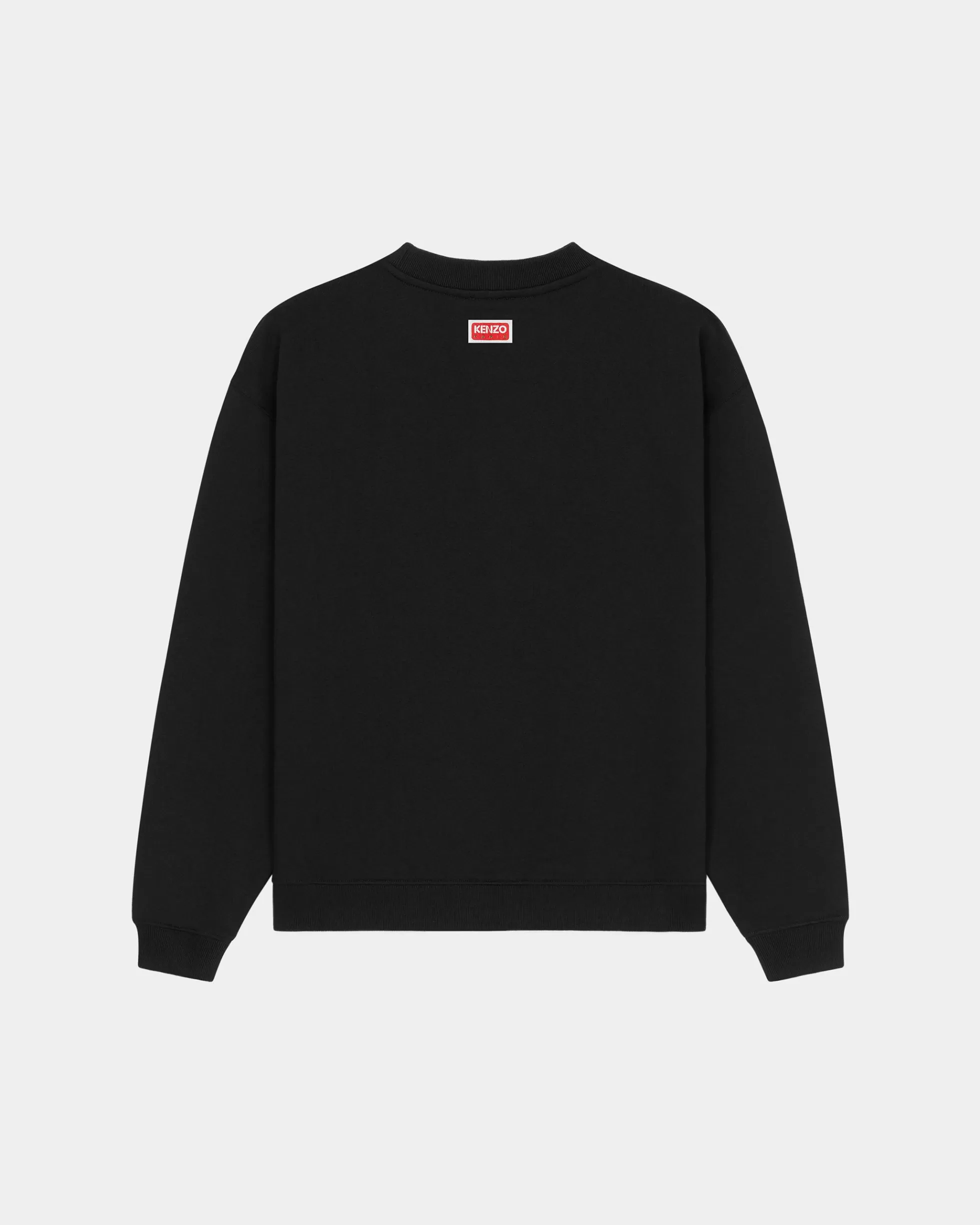 Sweatshirts und Hoodies>KENZO Sweatshirt mit „KEN ZO“-Stickerei Black