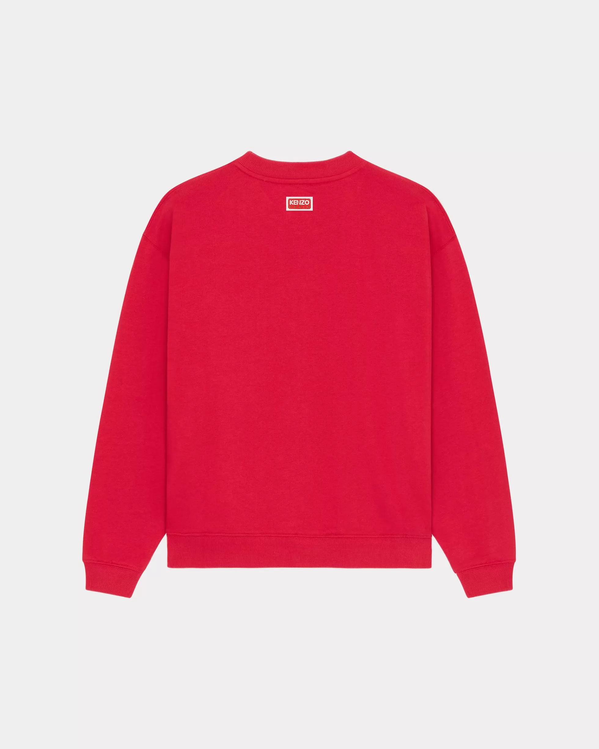 Sweatshirts und Hoodies>KENZO Sweatshirt mit „KEN ZO“-Stickerei Cherry