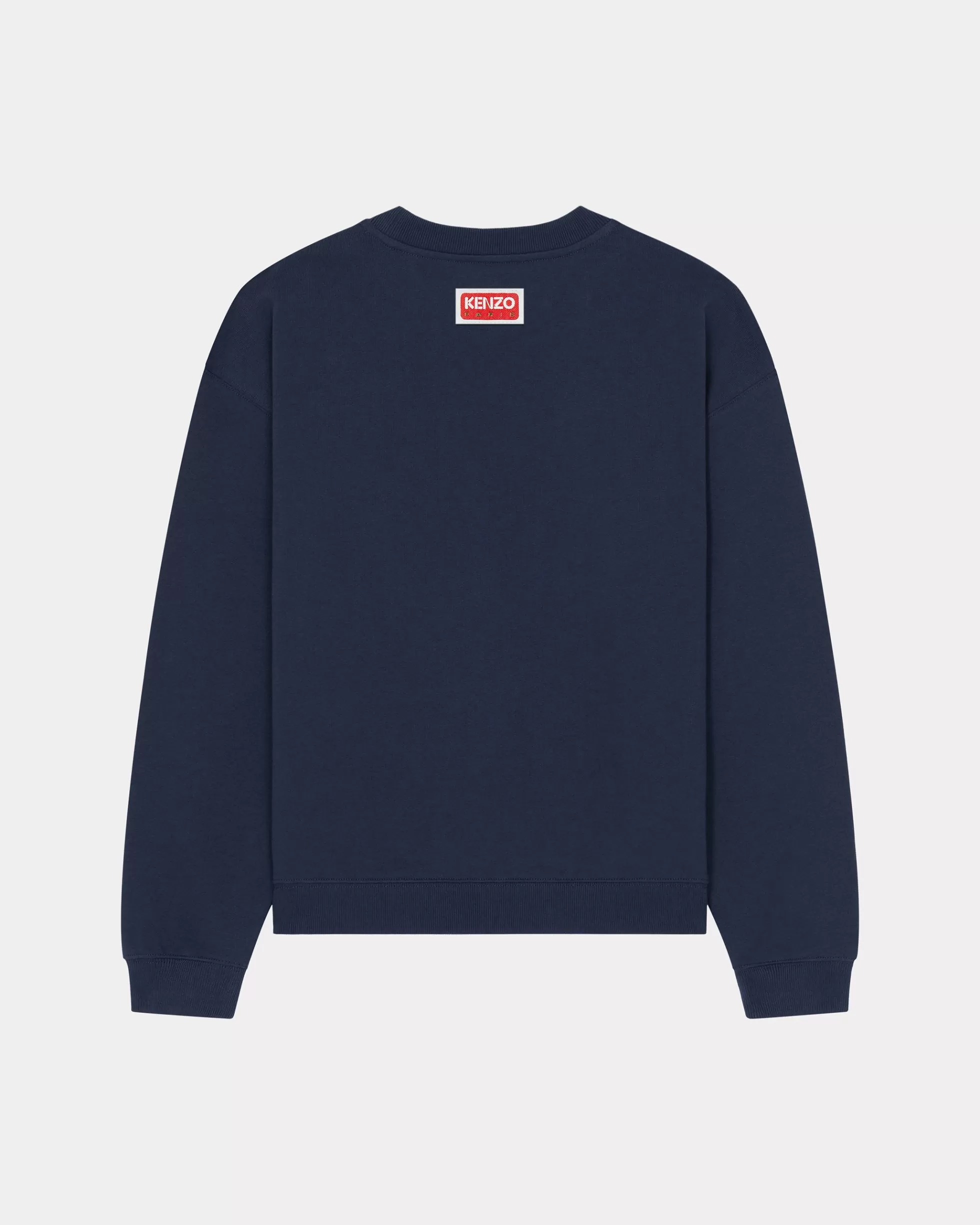 Sweatshirts und Hoodies>KENZO Sweatshirt mit „ Elephant“-Strickerei Midnight Blue