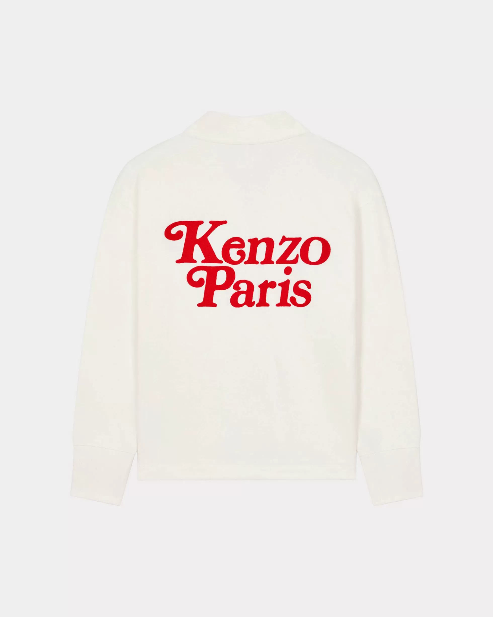 Sweatshirts und Hoodies>KENZO Sweatshirt-Strickjacke mit „ by Verdy“-Stickerei Off White