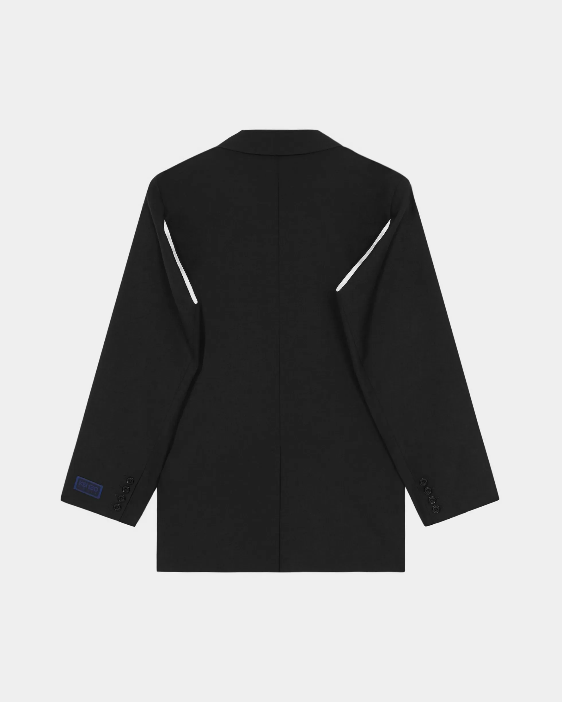 Tailoring | Campaign Looks>KENZO Taillierte Oversize-Jacke Black