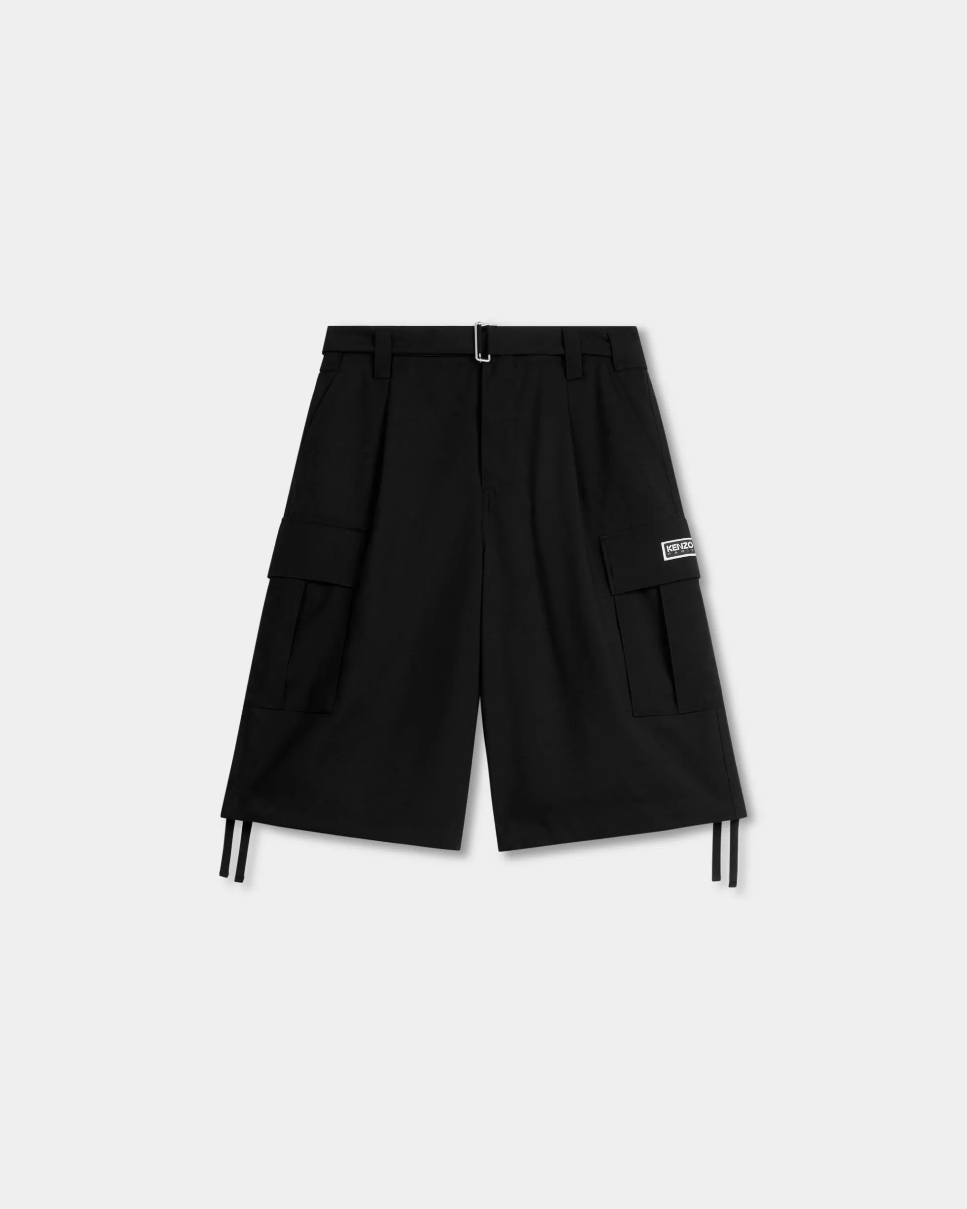 Tailoring | Hosen und Shorts>KENZO Tailored Cargo-Shorts Black