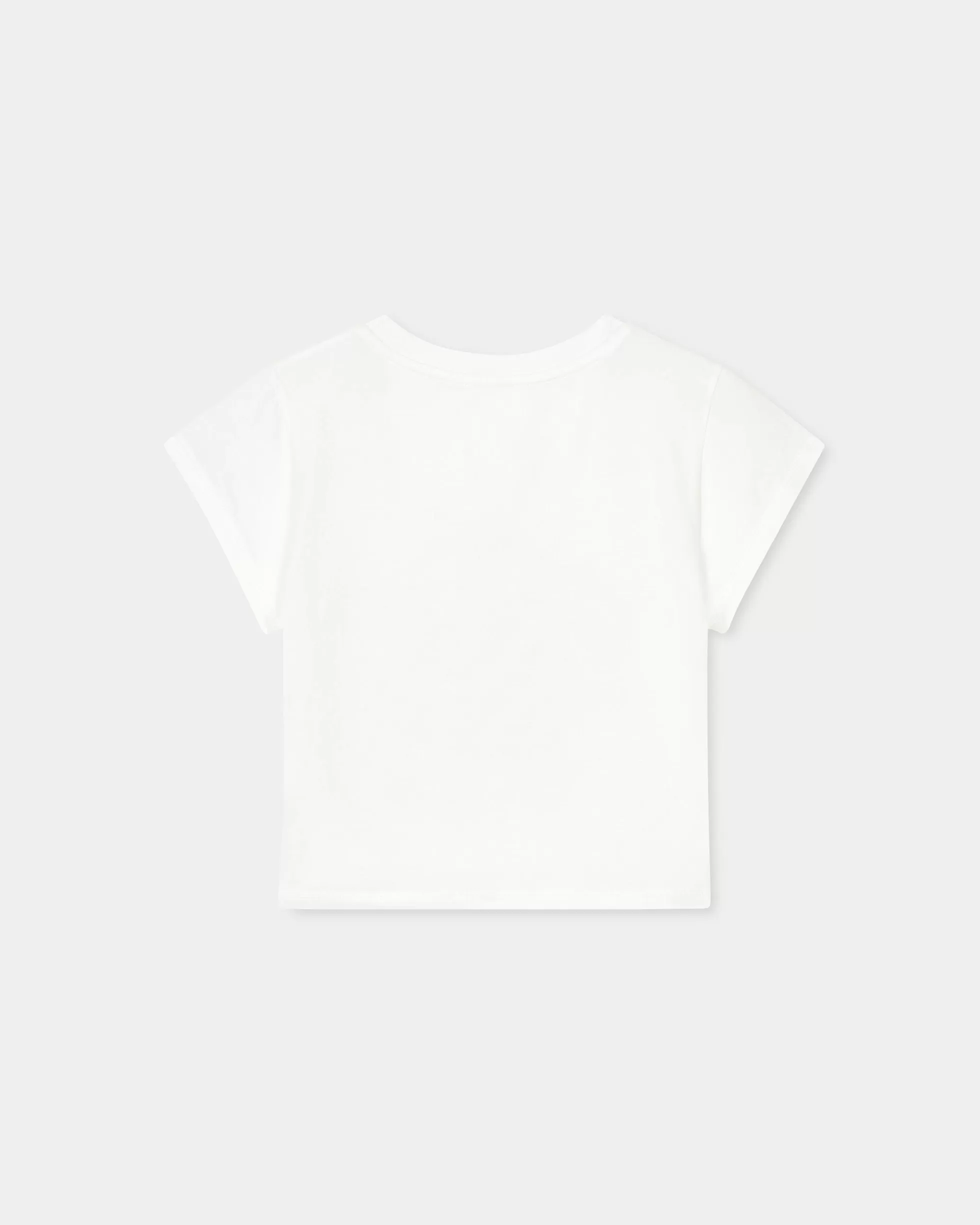 T-shirts und Polos | Geschenke>KENZO T-Shirt „ Rose“ in Micro-Passform Off White