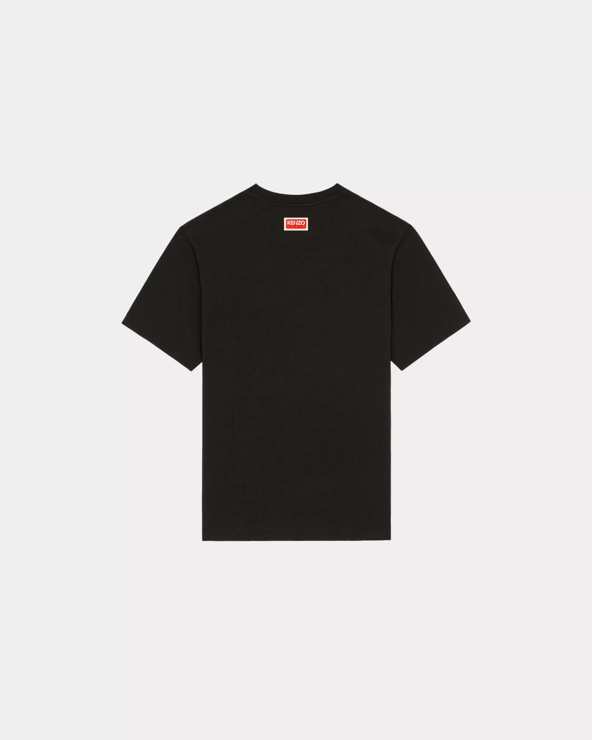 T-shirts und Polos>KENZO T-Shirt Éléphant „Varsity Jungle“ Black