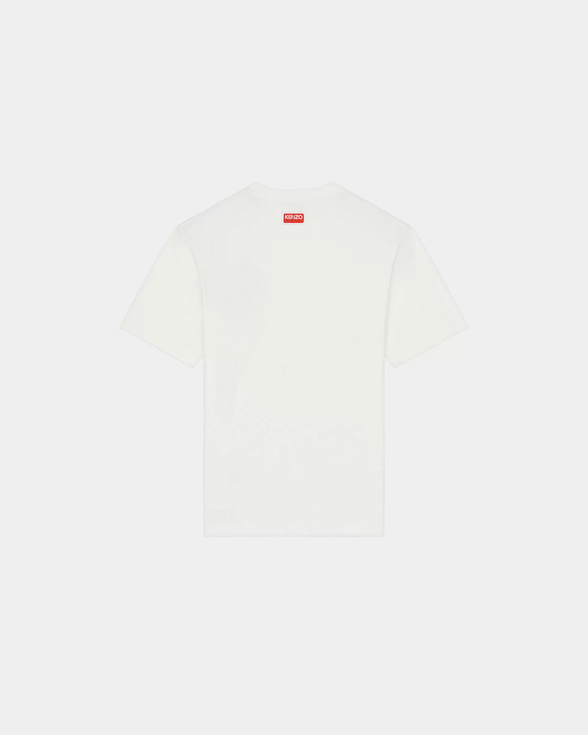 T-shirts und Polos>KENZO T-Shirt Éléphant „Varsity Jungle“ Off White