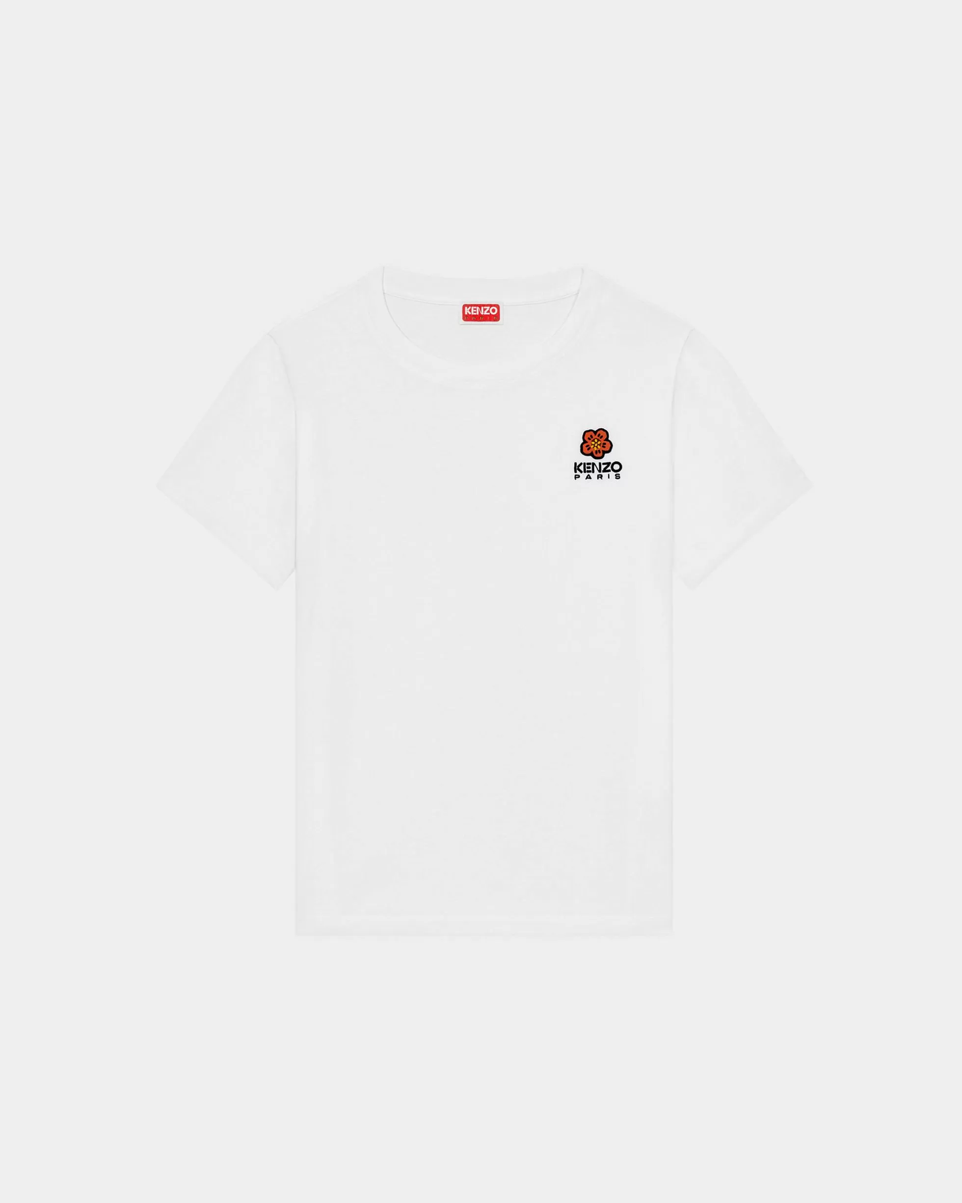 T-shirts und Polos | Geschenke>KENZO T-shirt mit „Boke Flower Crest“ White