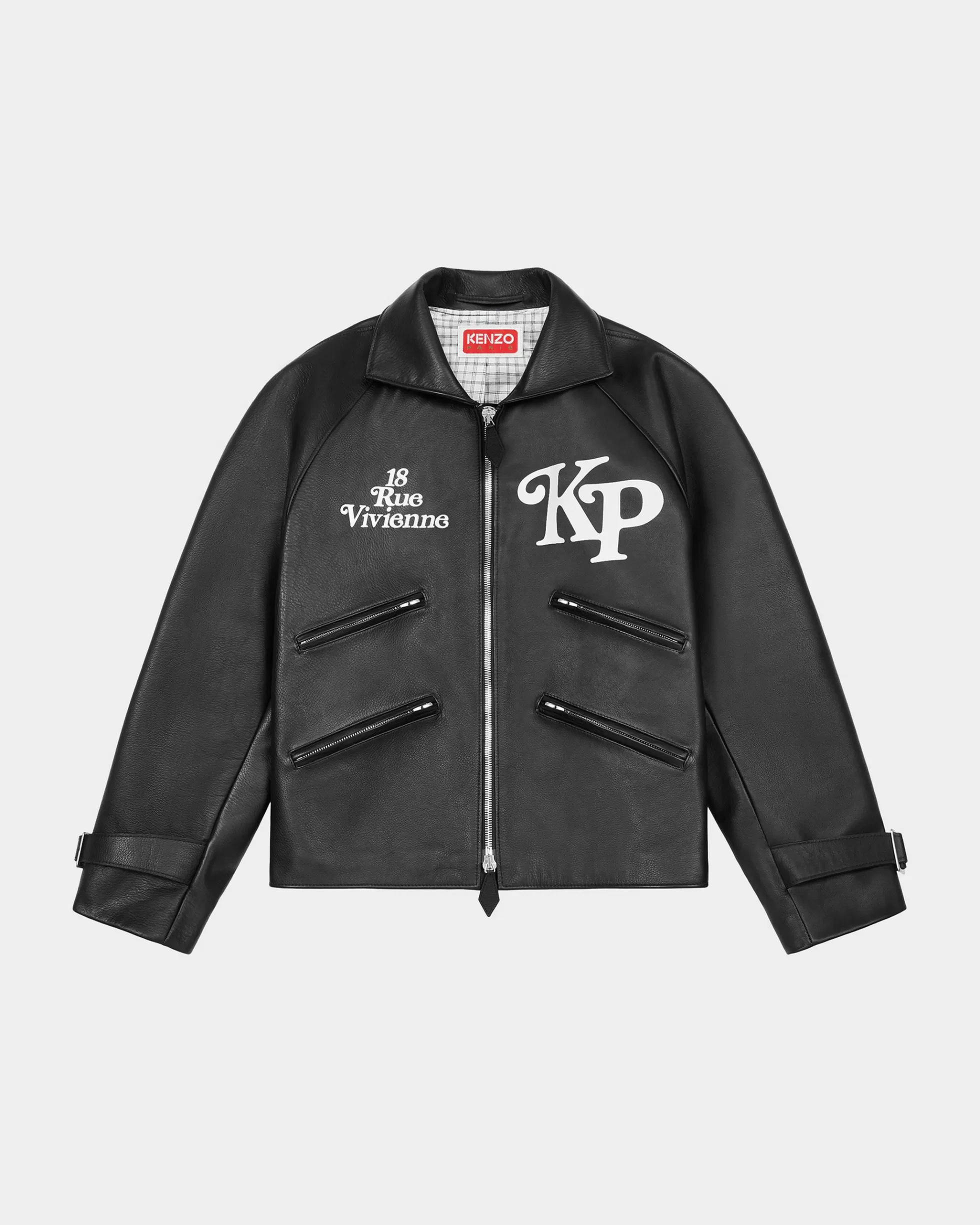 Jacken und Mäntel | Tailoring>KENZO Unisex Bikerjacke „ by Verdy“ Black