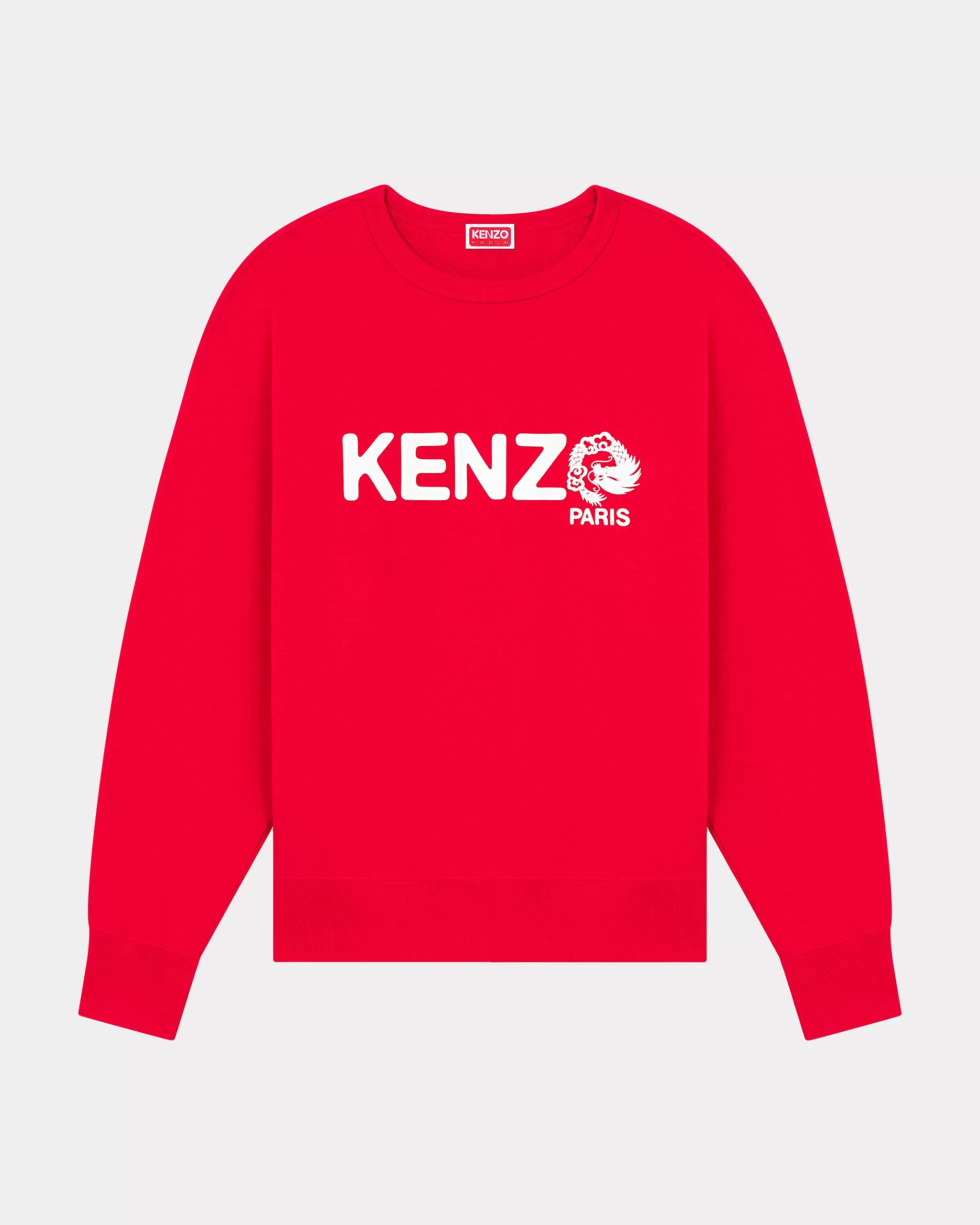 Sweatshirts und Hoodies | Sweatshirts und Hoodies>KENZO Unisex Oversize Sweatshirt „Year of the Dragon“ Cherry