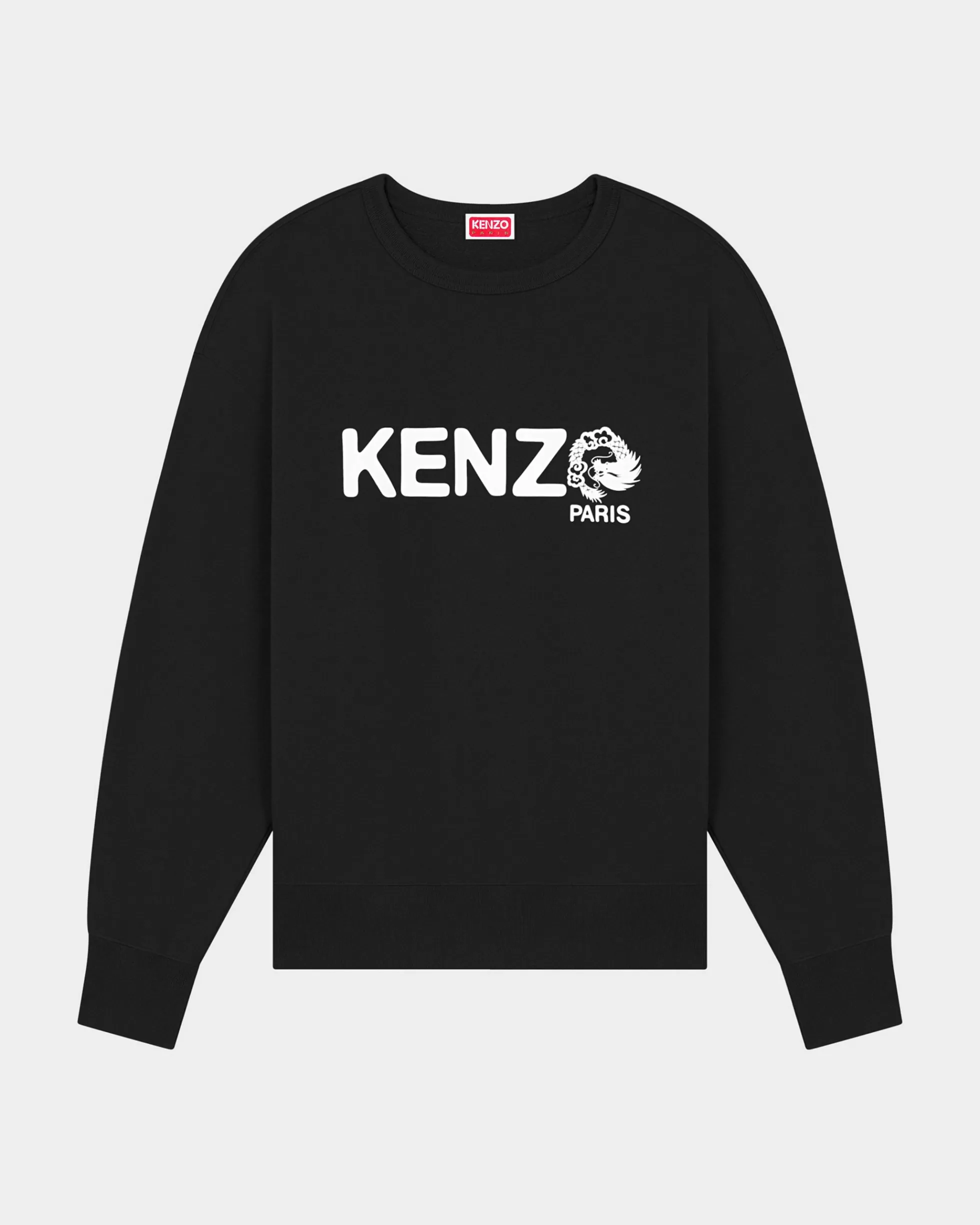 Sweatshirts und Hoodies | Sweatshirts und Hoodies>KENZO Unisex Oversize Sweatshirt „Year of the Dragon“ Black