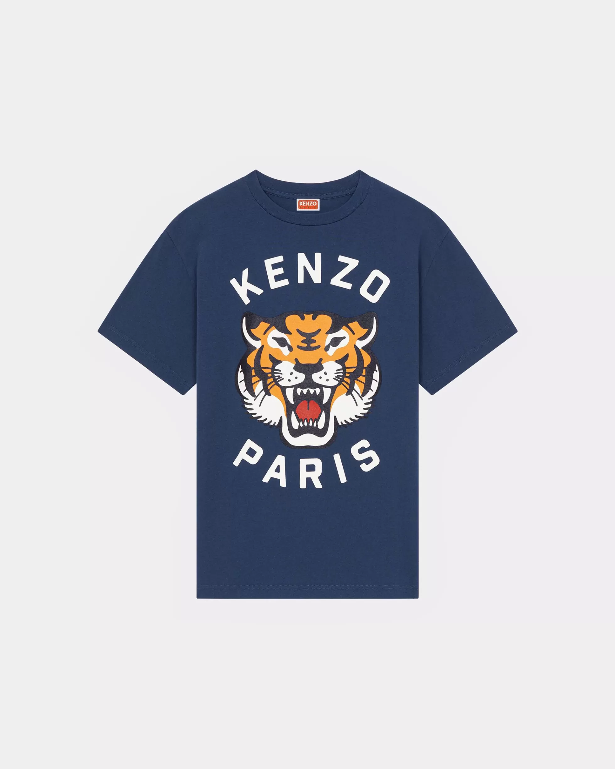 T-shirts und Polos | Neue>KENZO Unisex Oversize T-Shirt „ Lucky Tiger“ Midnight Blue