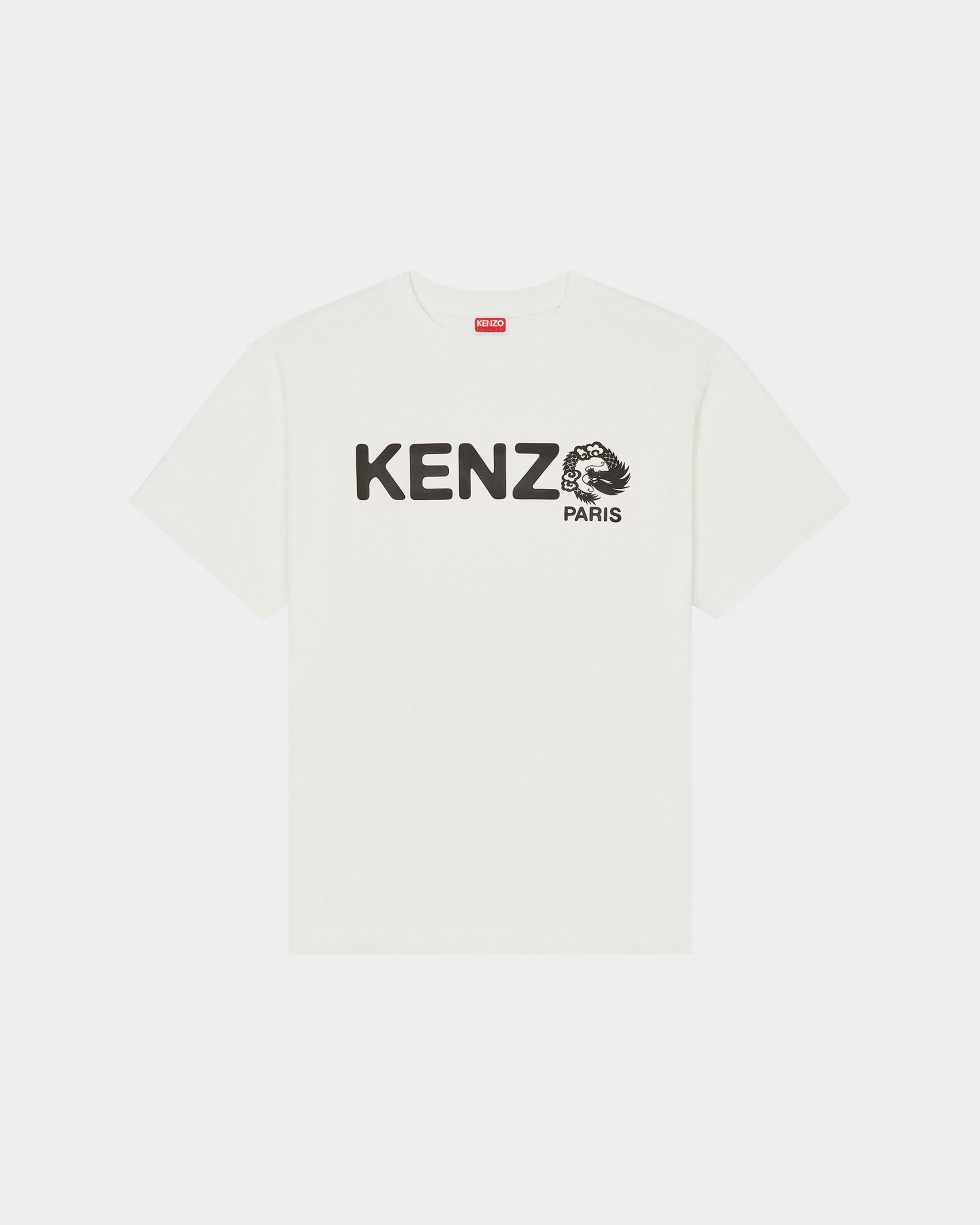 T-shirts und Polos | T-shirts und Polos>KENZO Unisex Oversize-T-Shirt „Year of the Dragon“ Off White