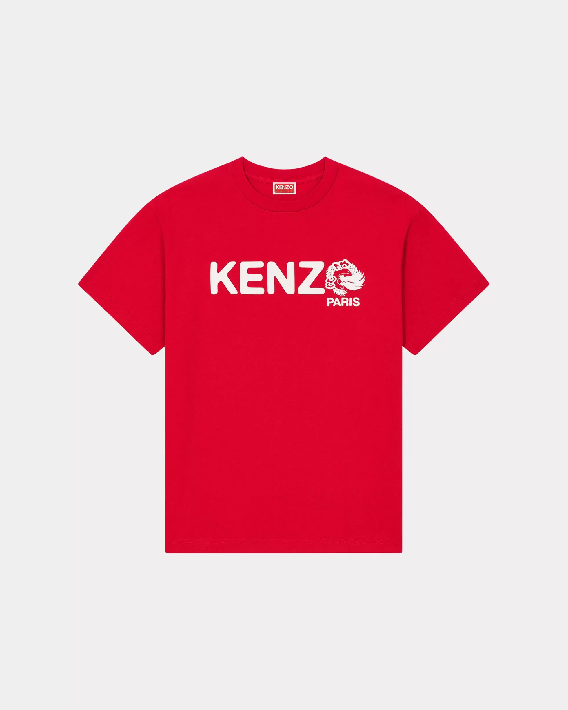 T-shirts und Polos | T-shirts und Polos>KENZO Unisex Oversize-T-Shirt „Year of the Dragon“ Cherry