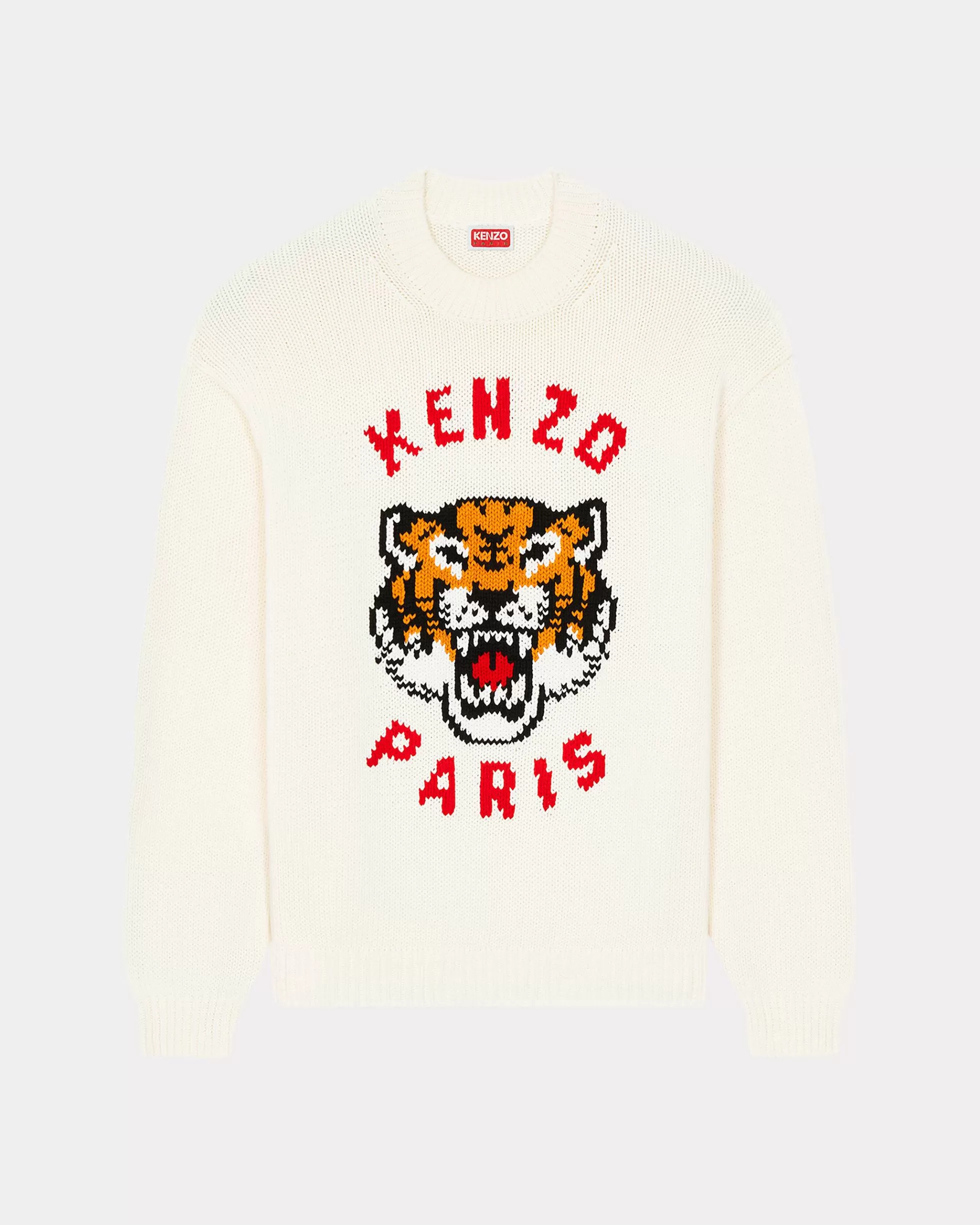 Pullover | Geschenke>KENZO Unisex Pullover „ Lucky Tiger“ Off White