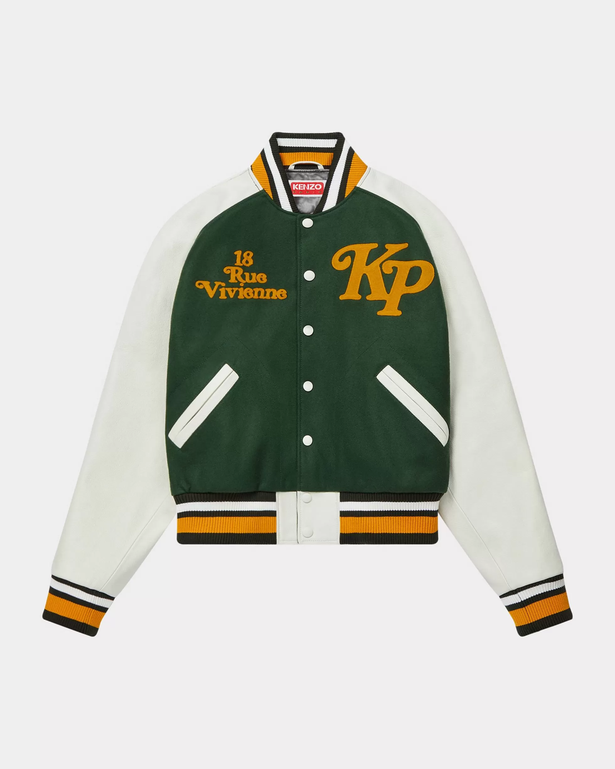 Jacken und Mäntel | Jacken und Mäntel>KENZO Unisex Varsity-Jacke „ by Verdy“ Dark Khaki