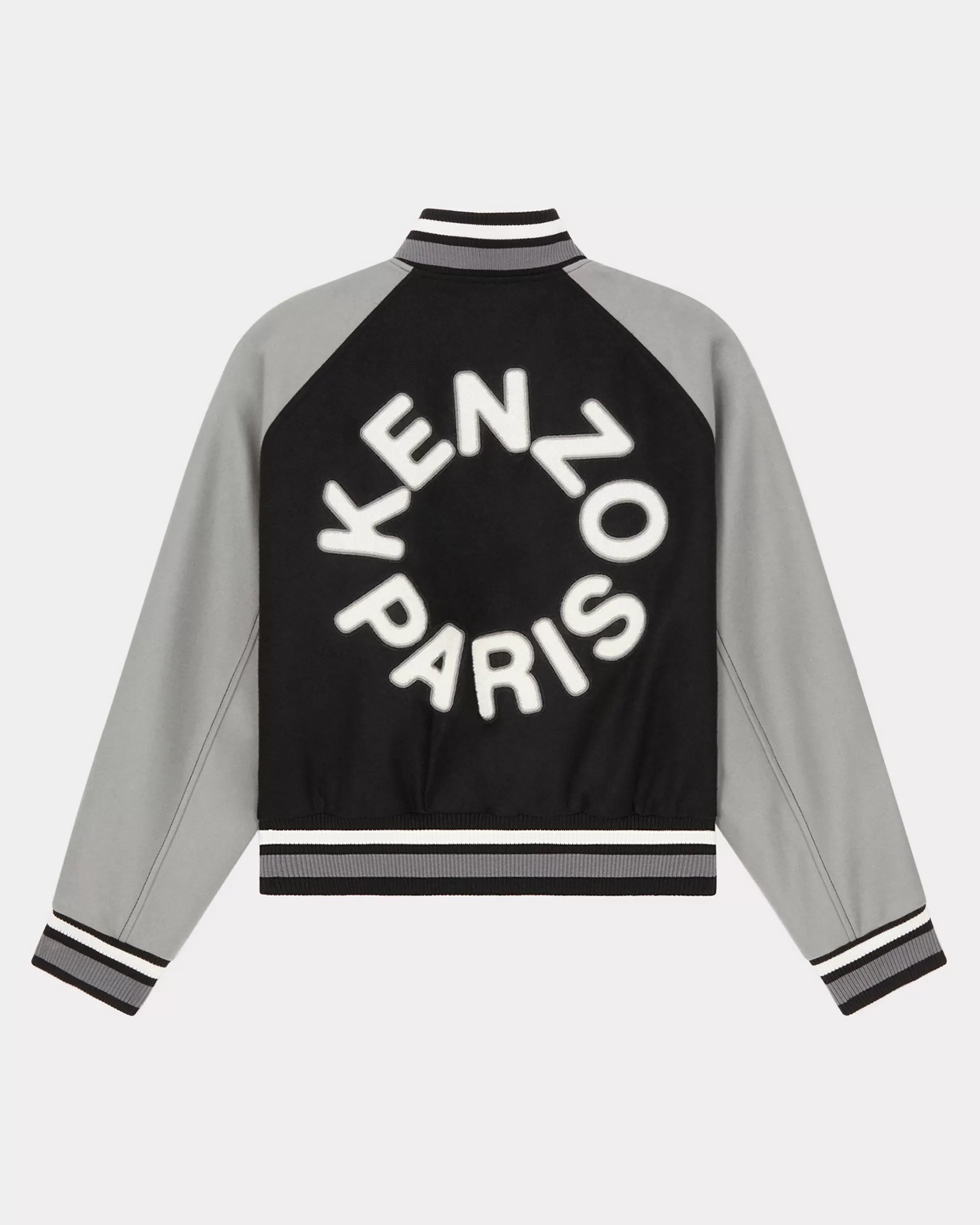 Jacken und Mäntel | Jacken und Mäntel>KENZO Unisex Wolljacke „Varsity“ Black