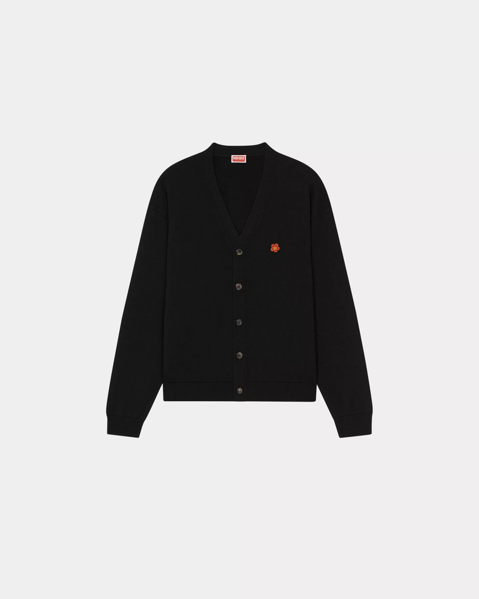 Boke Flower>KENZO Wollcardigan „Boke Flower“ Black