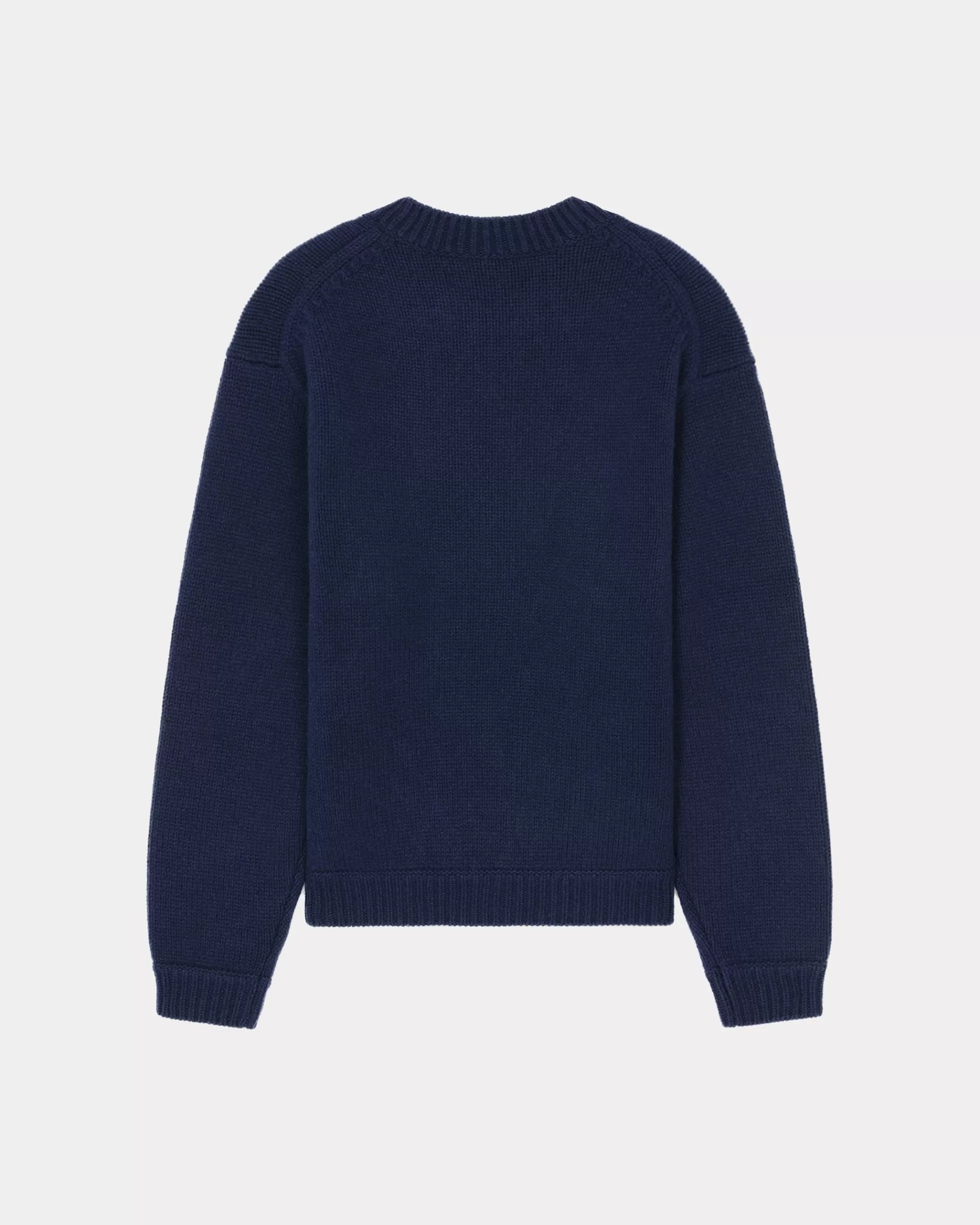 Pullover>KENZO Wollpullover „ Elefant“ Midnight Blue