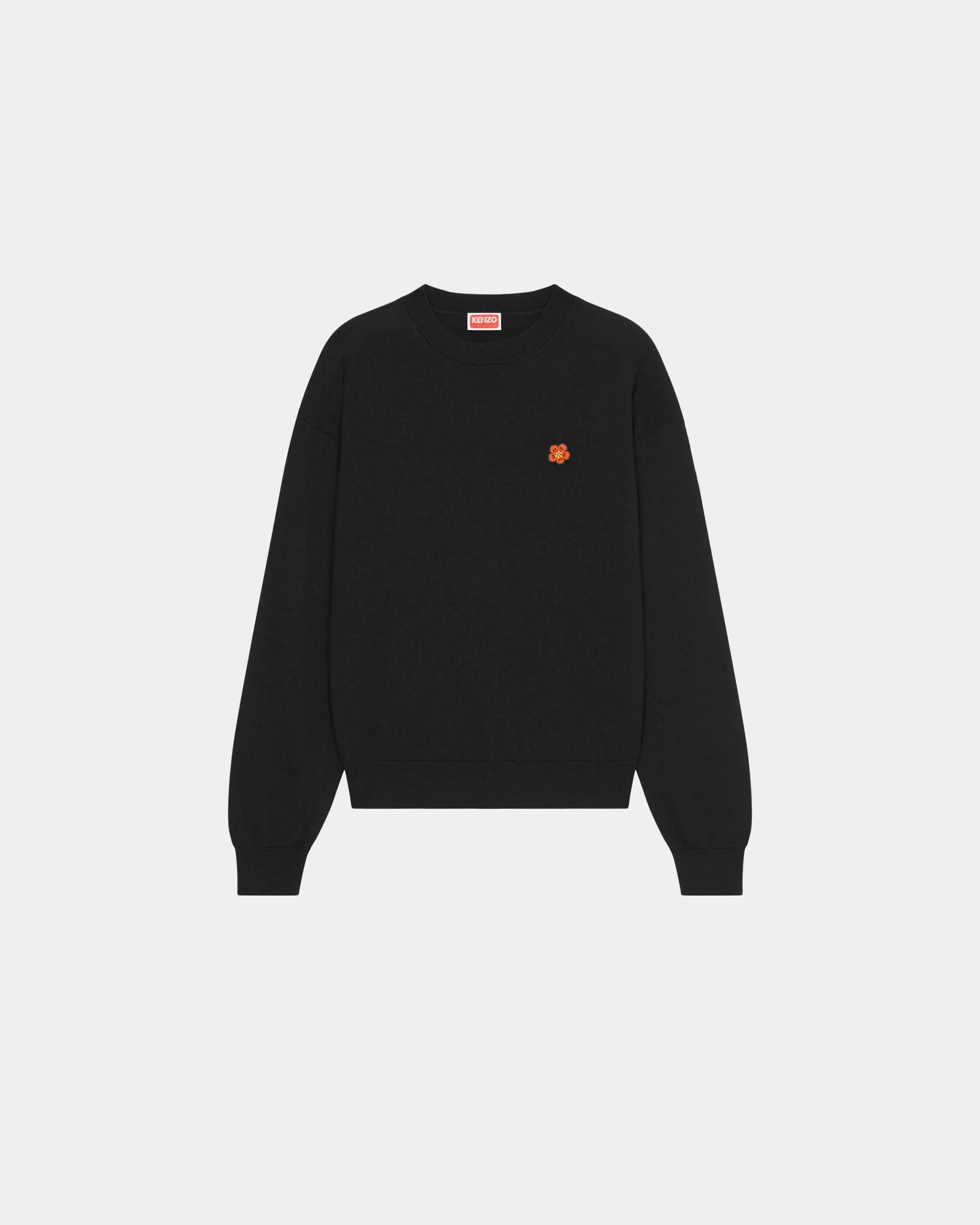 Pullover | Boke Flower>KENZO Wollpullover mit „Boke Flower Crest“ Black