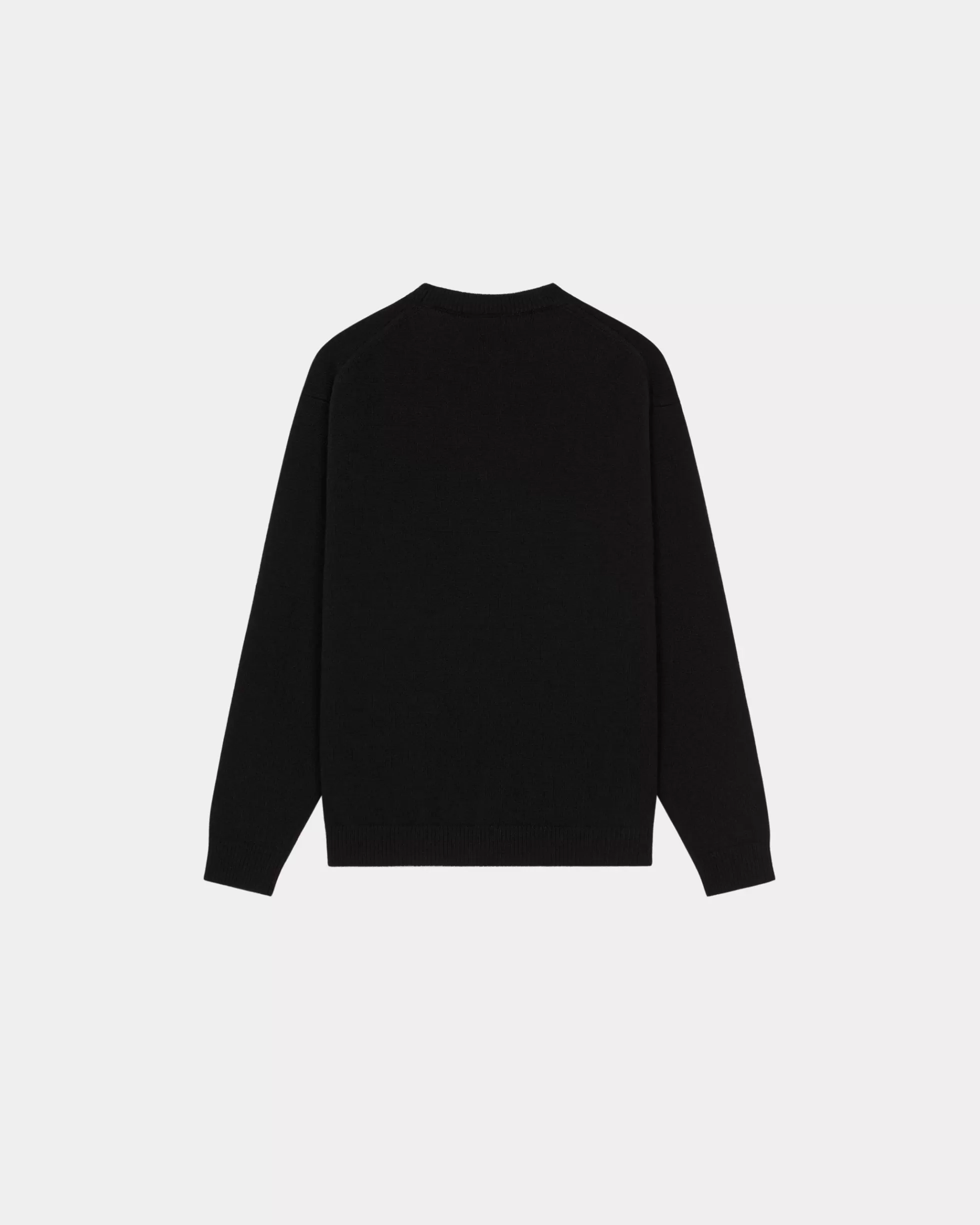 Pullover | Geschenke>KENZO Wollpullover mit „Boke Flower Crest“ Black