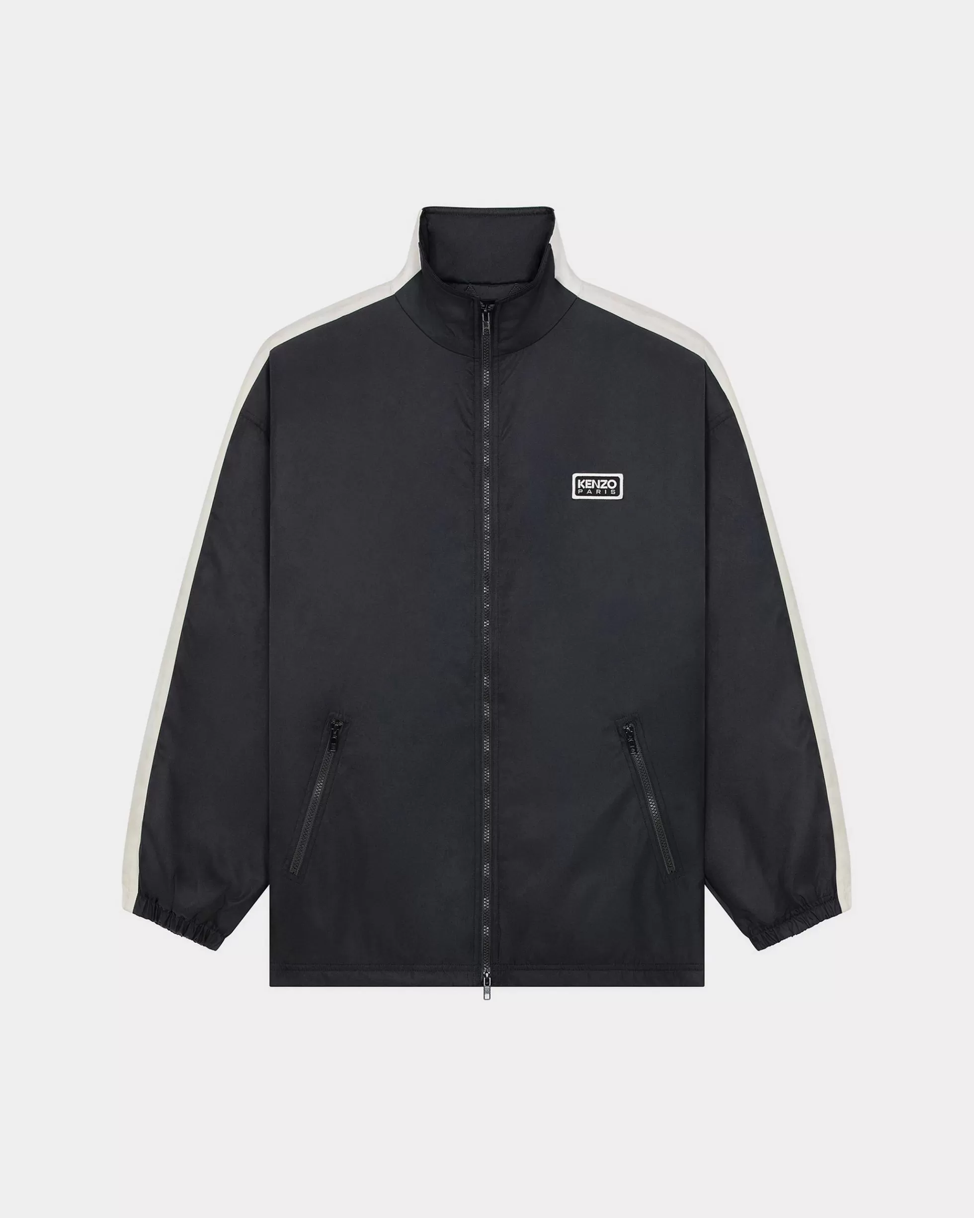 Jacken und Mäntel | Neue>KENZO Zweifarbige Trainingsjacke „ Paris“ Black